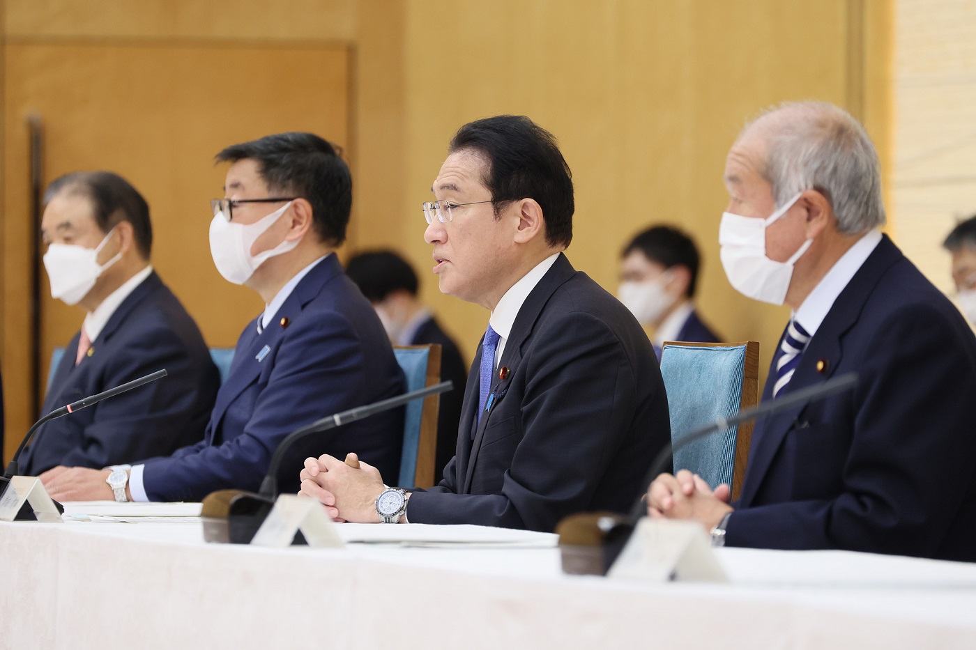 政府与执政党的政策恳谈会