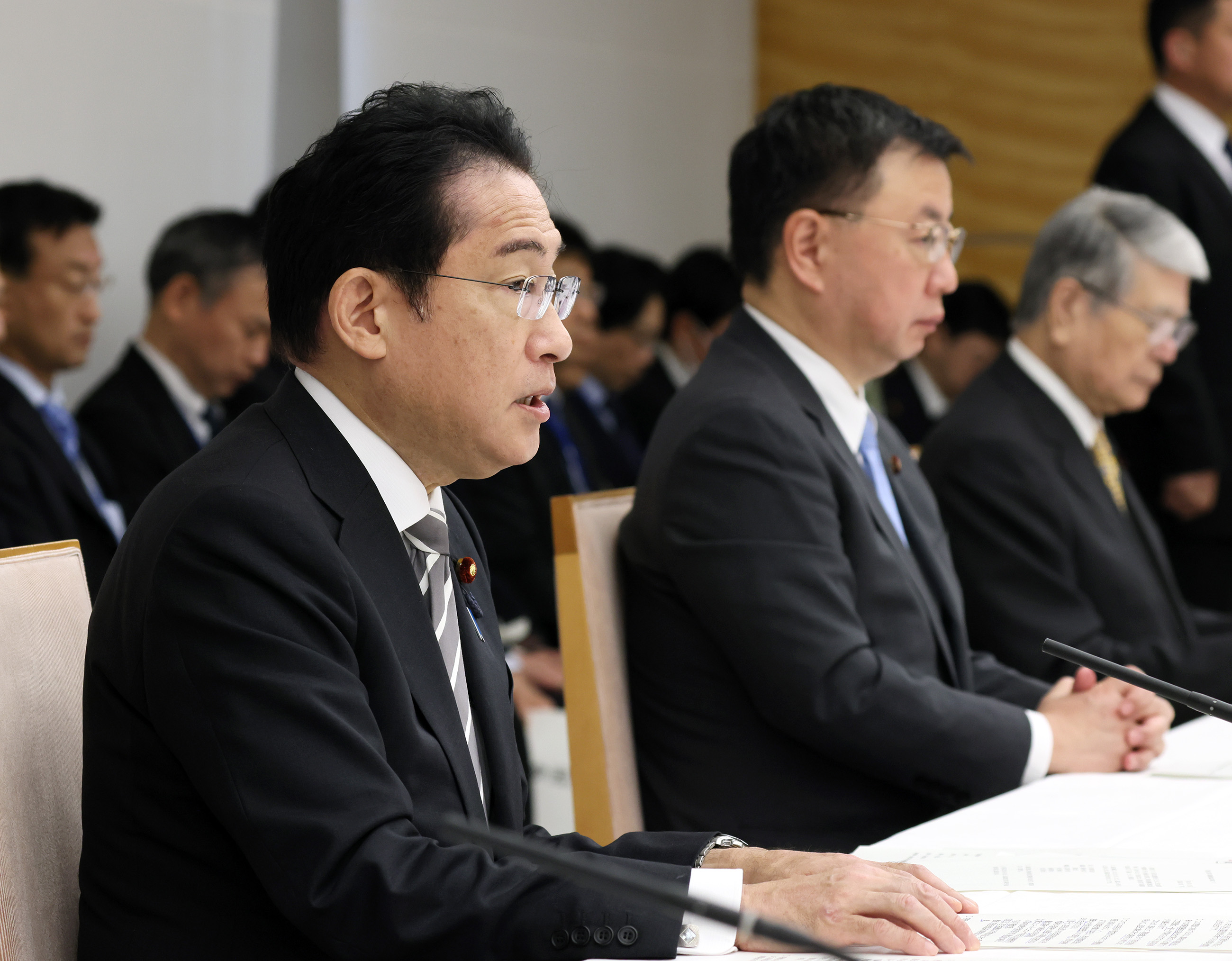 出席花粉症对策相关阁僚会议