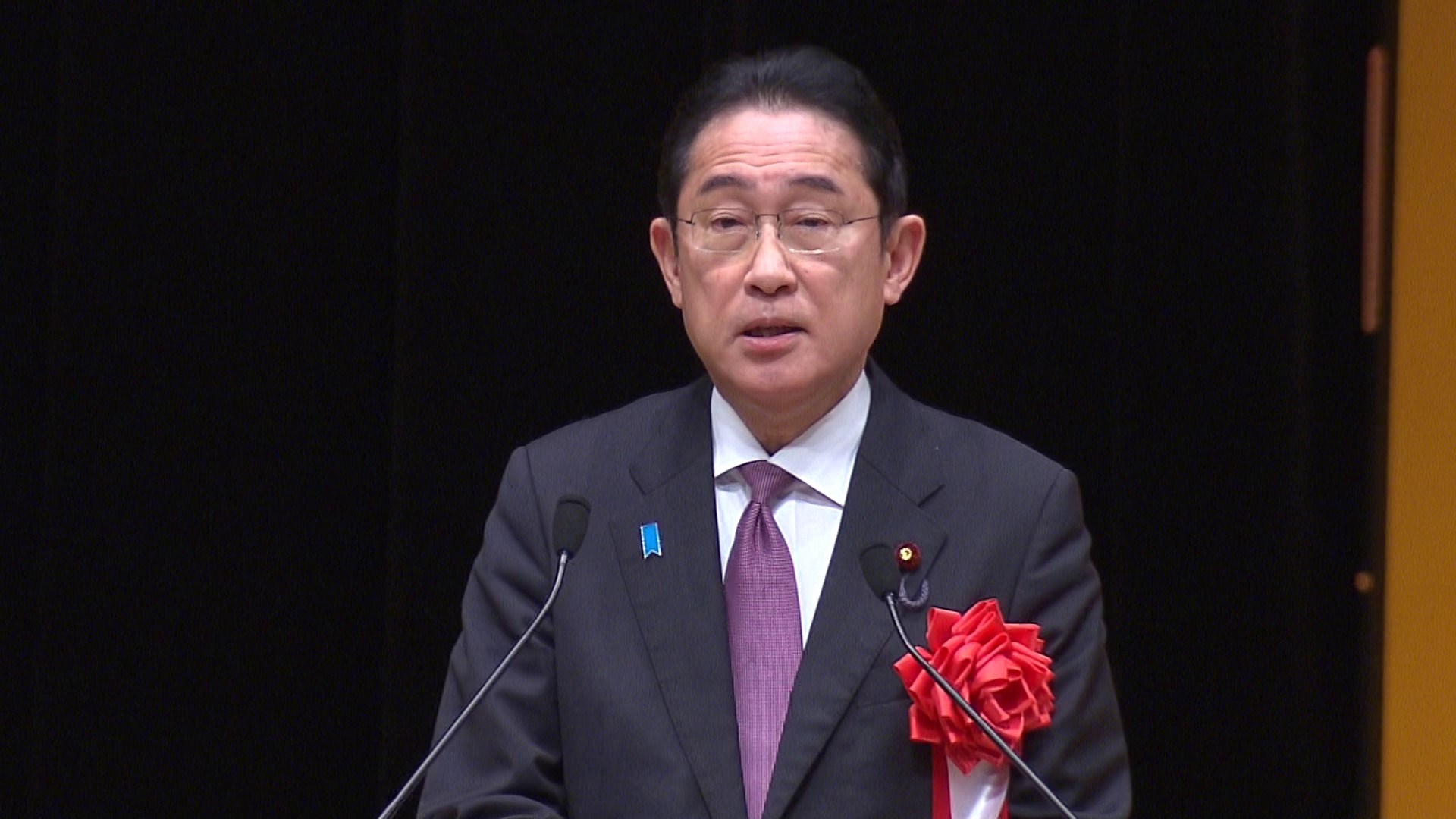 出席交通安全国民运动中央大会 