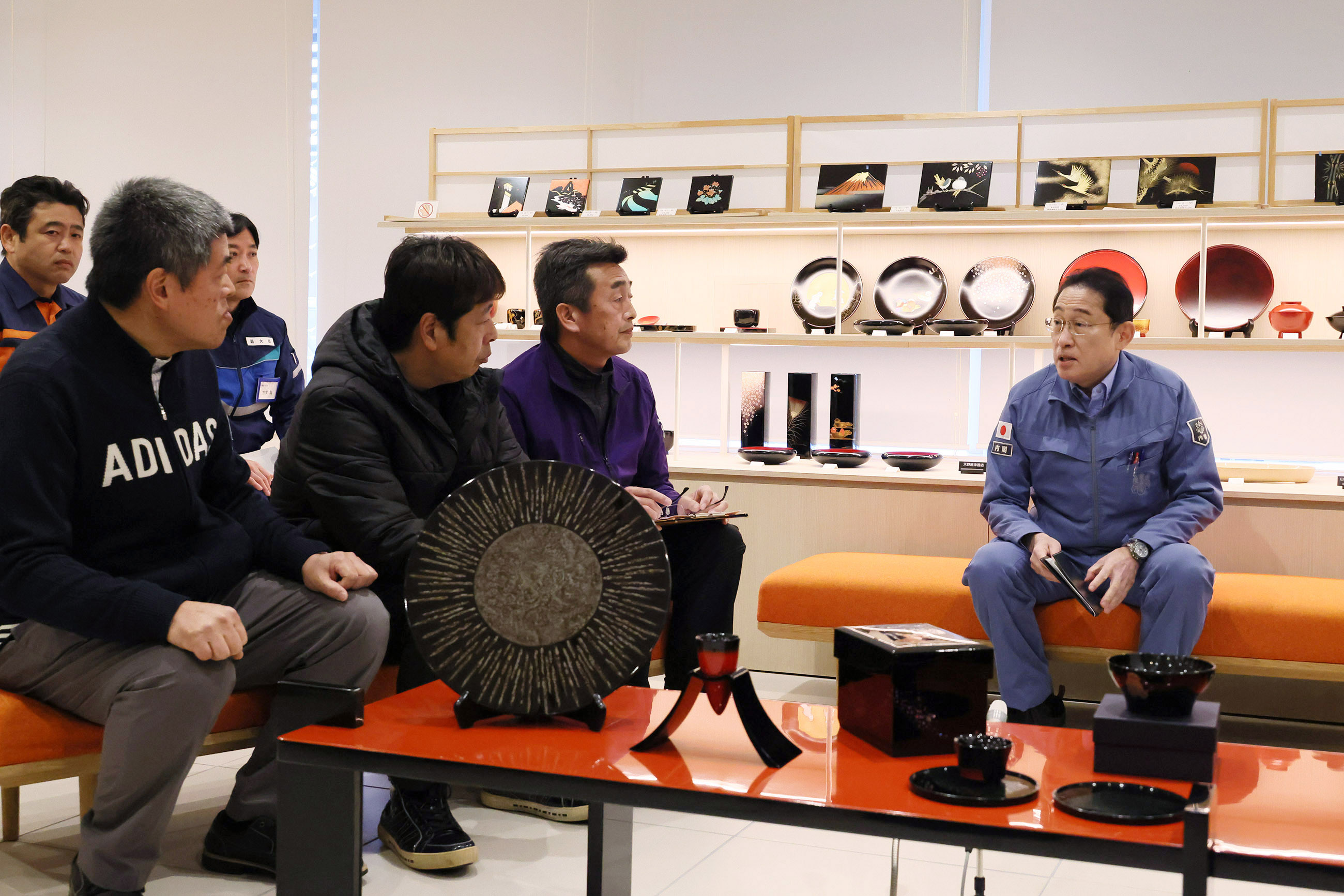 岸田首相在座谈会发言