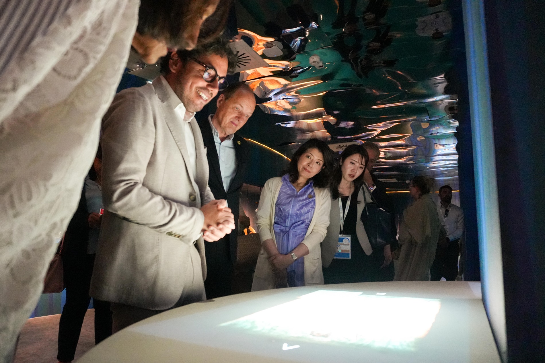 首相夫人参观埃格纳齐亚考古博物馆・考古学公园