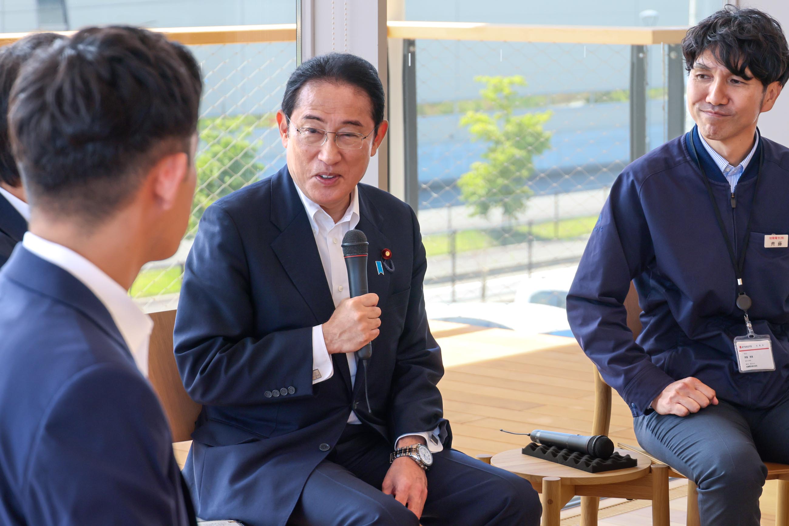 岸田首相交换意见2