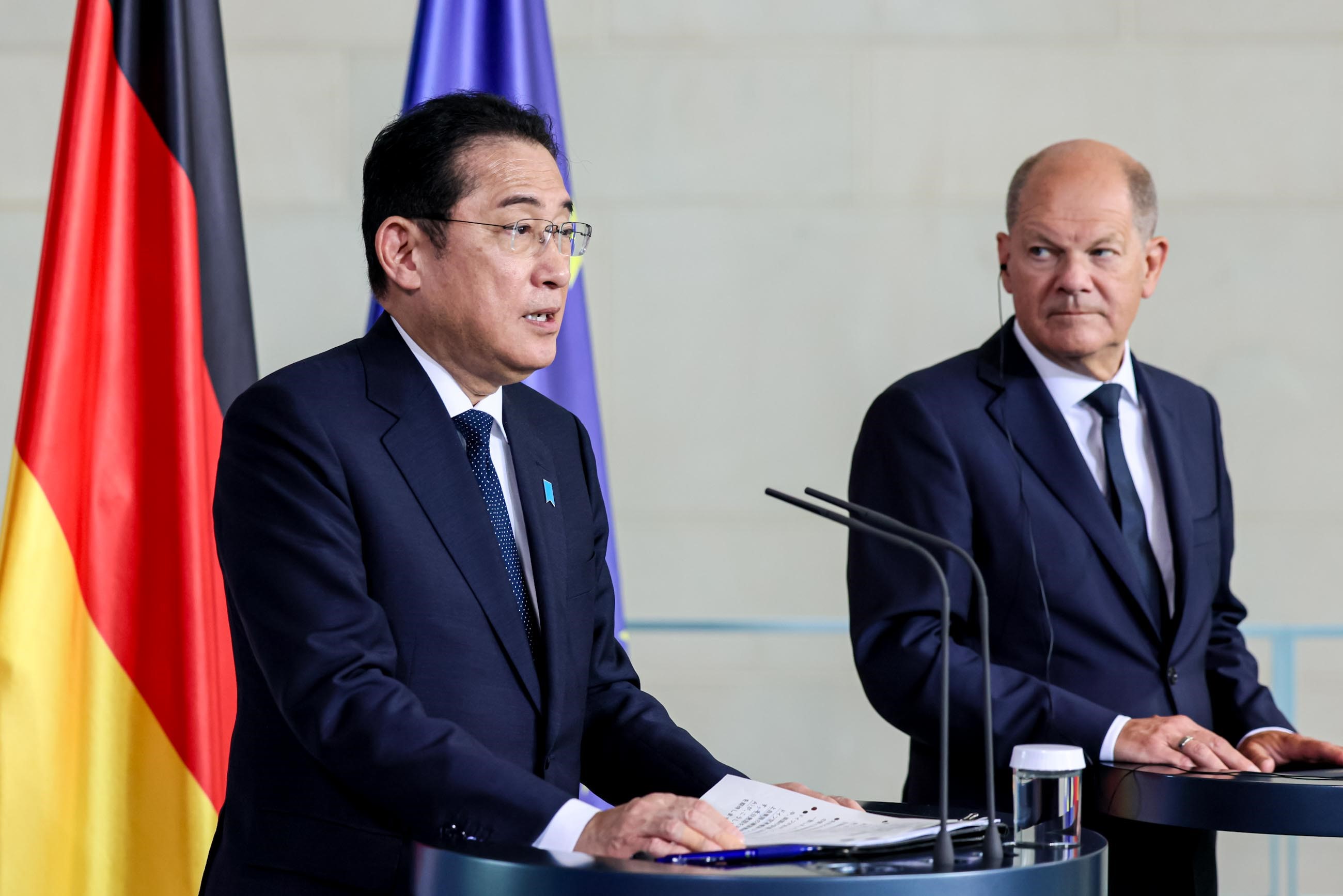 日德联合记者招待会6