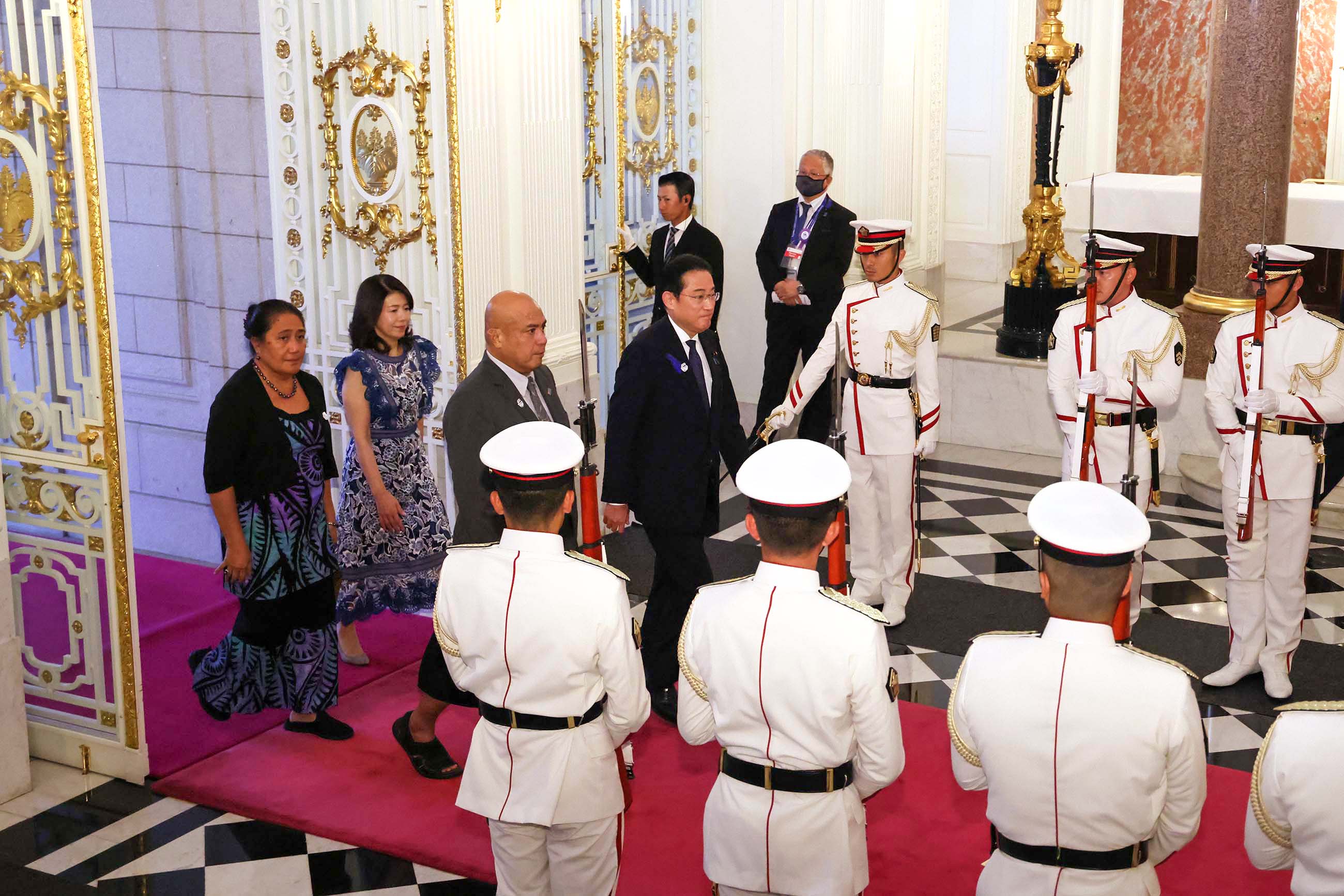 仪仗队迎宾仪式1