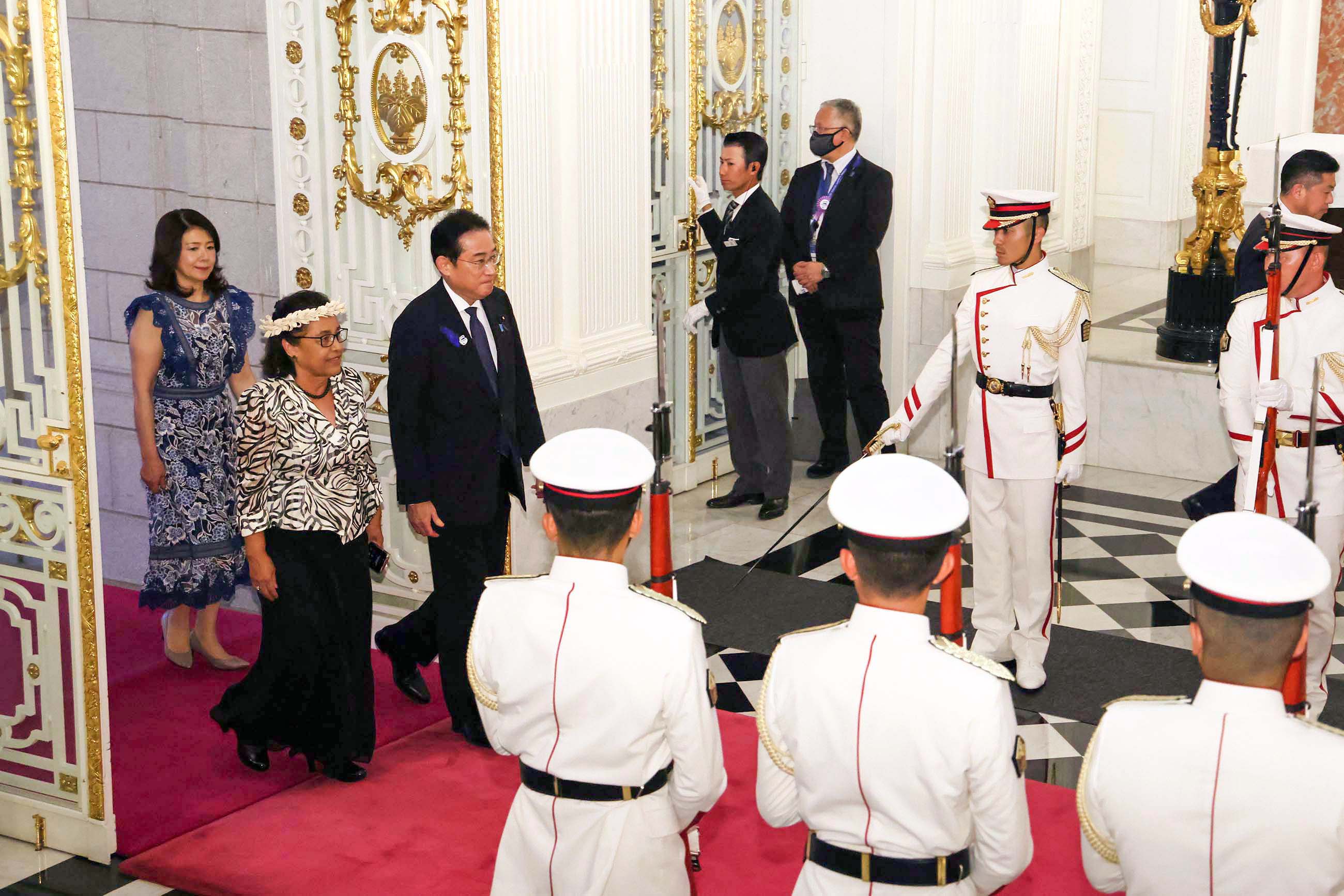 仪仗队迎宾仪式2