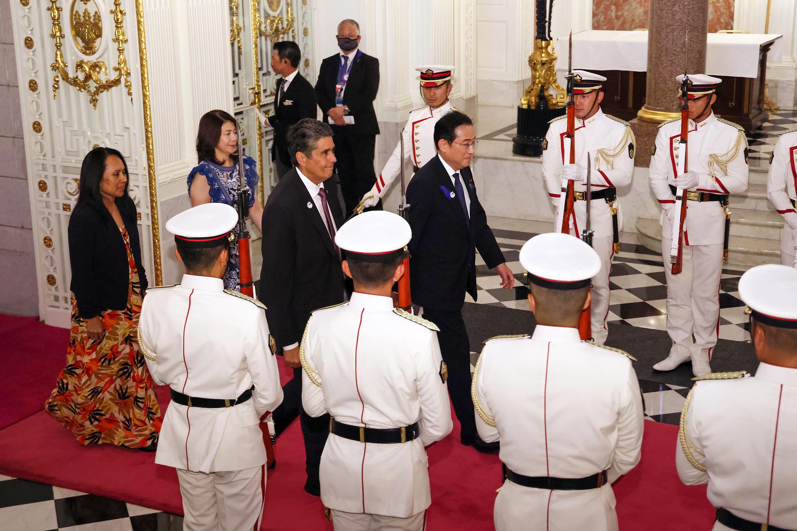 仪仗队迎宾仪式3