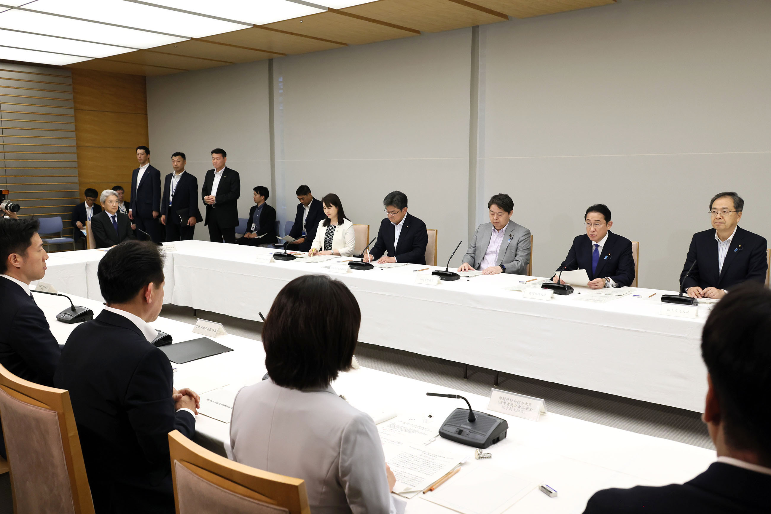 岸田首相总结会议4