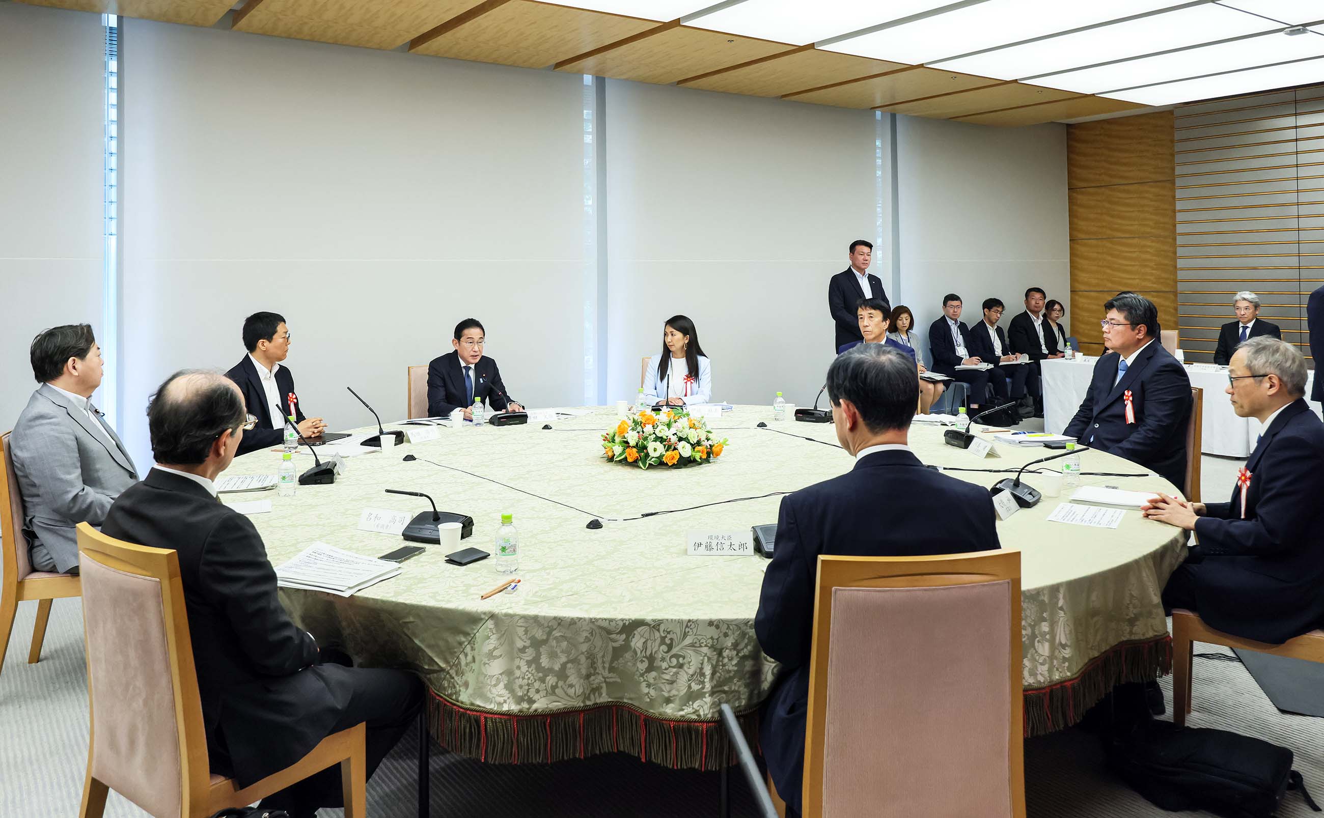 岸田首相交换意见2