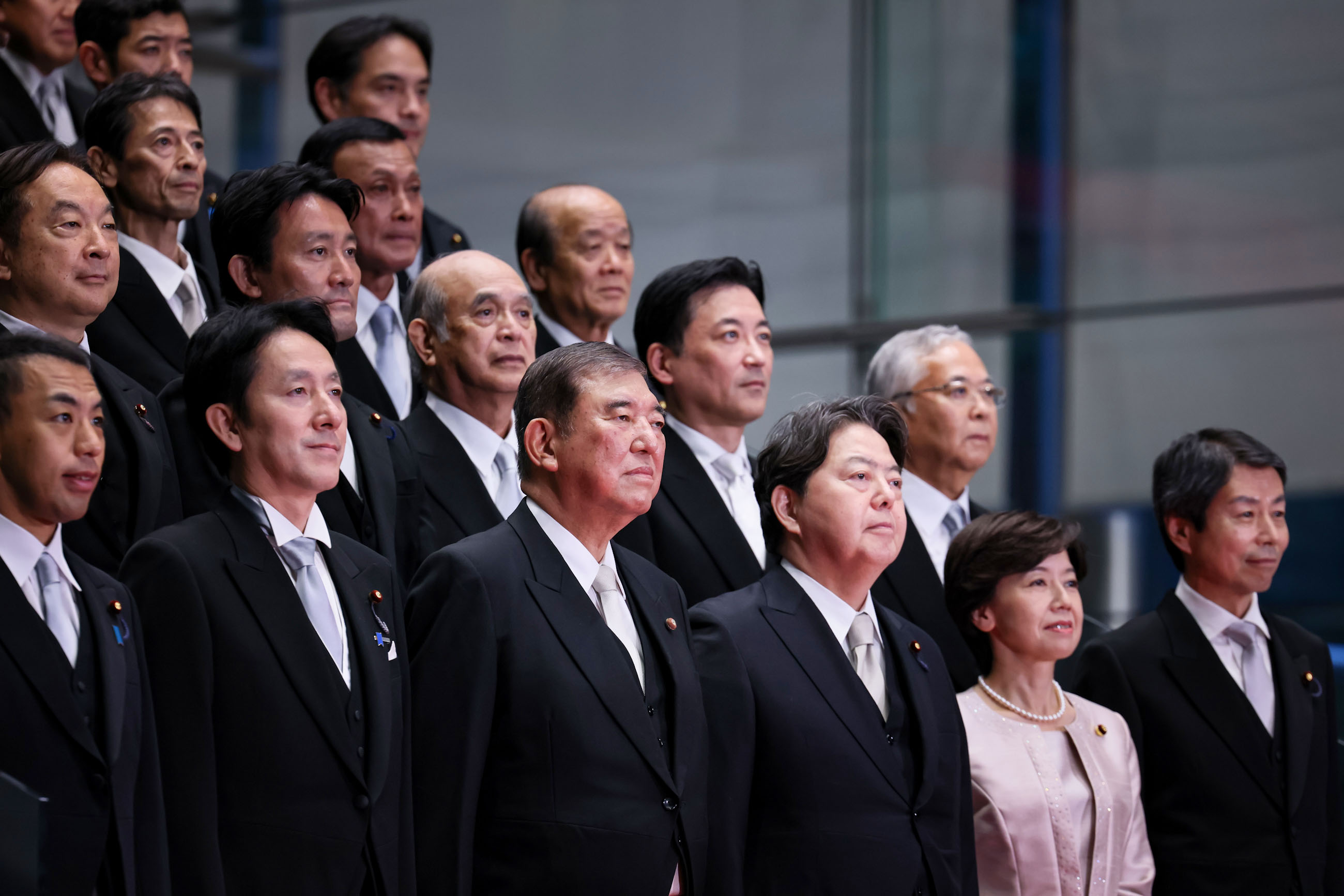 首次副大臣会议及合影留念