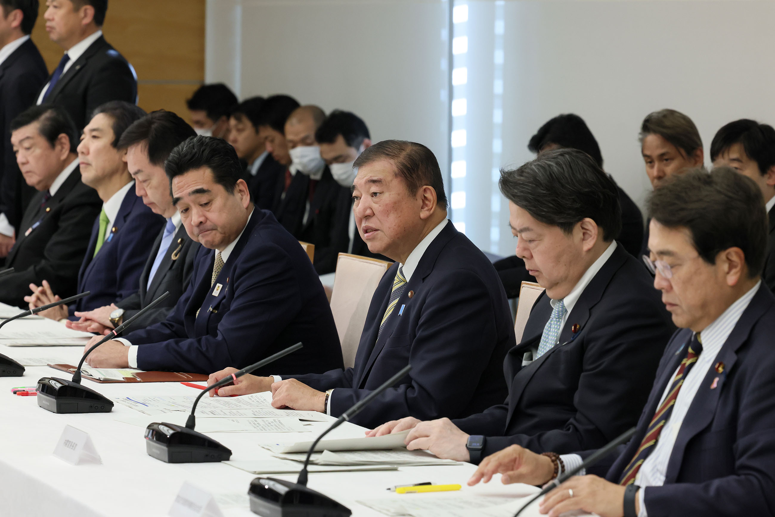 召开防灾立国推进阁僚会议