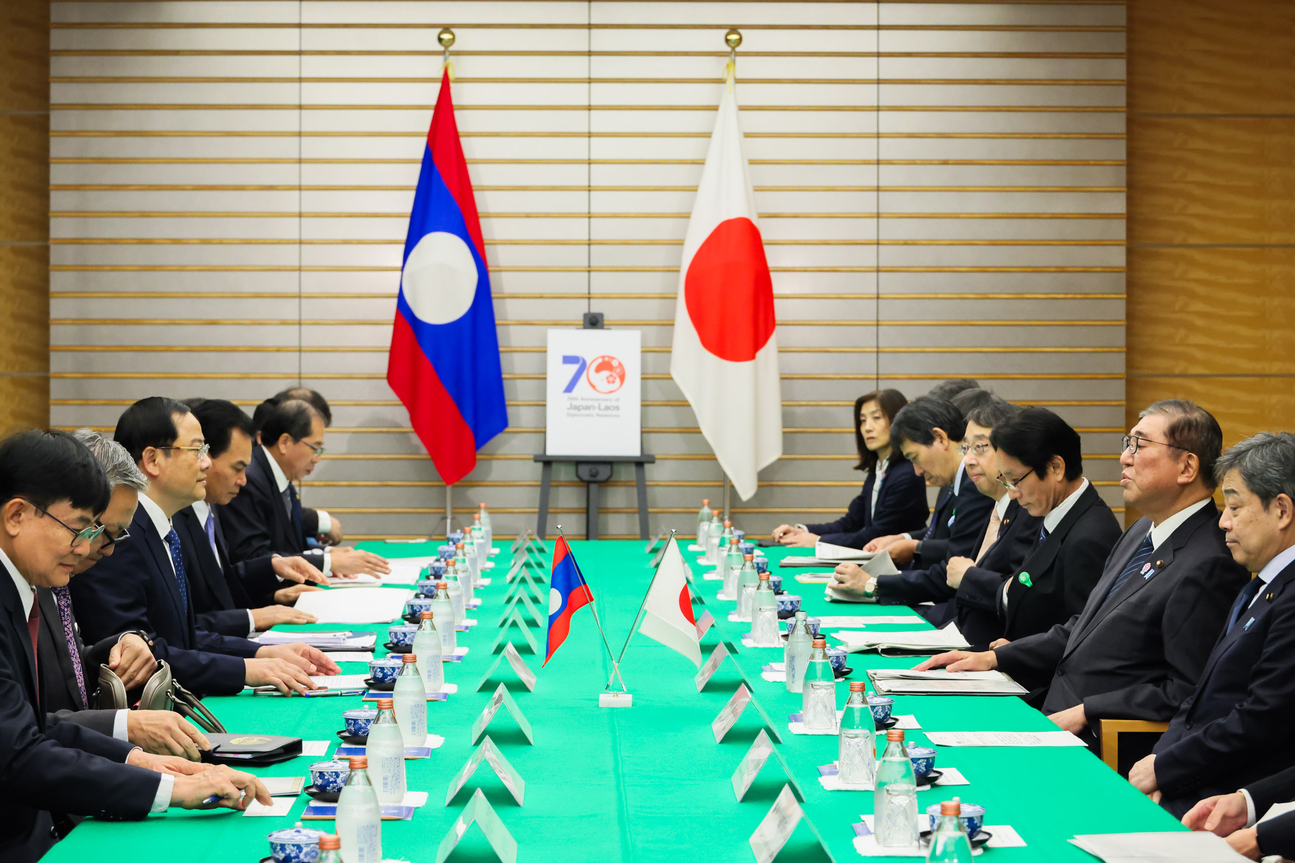 日本老挝首脑会谈2