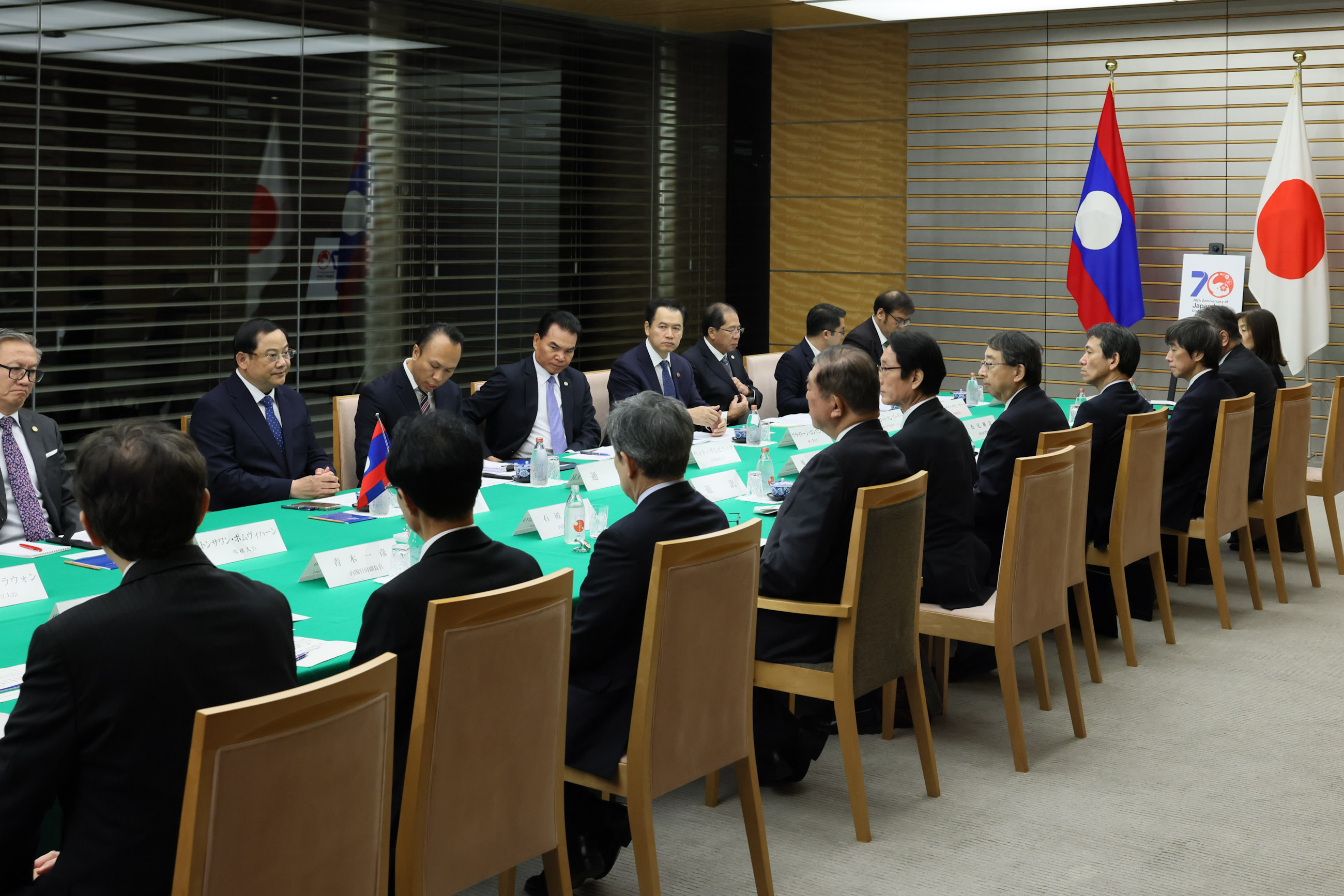 日本老挝首脑会谈4