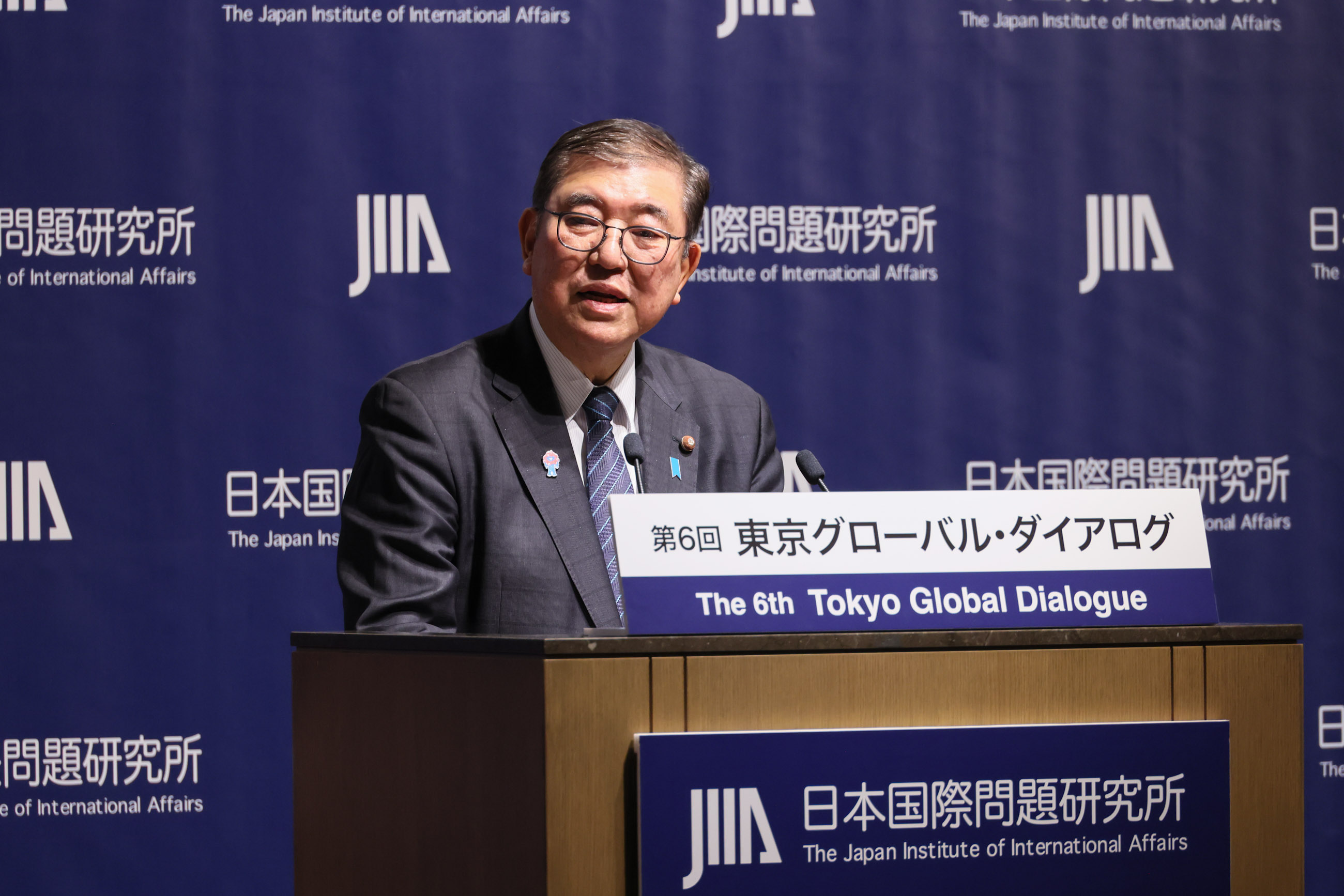 出席第6届东京全球对话