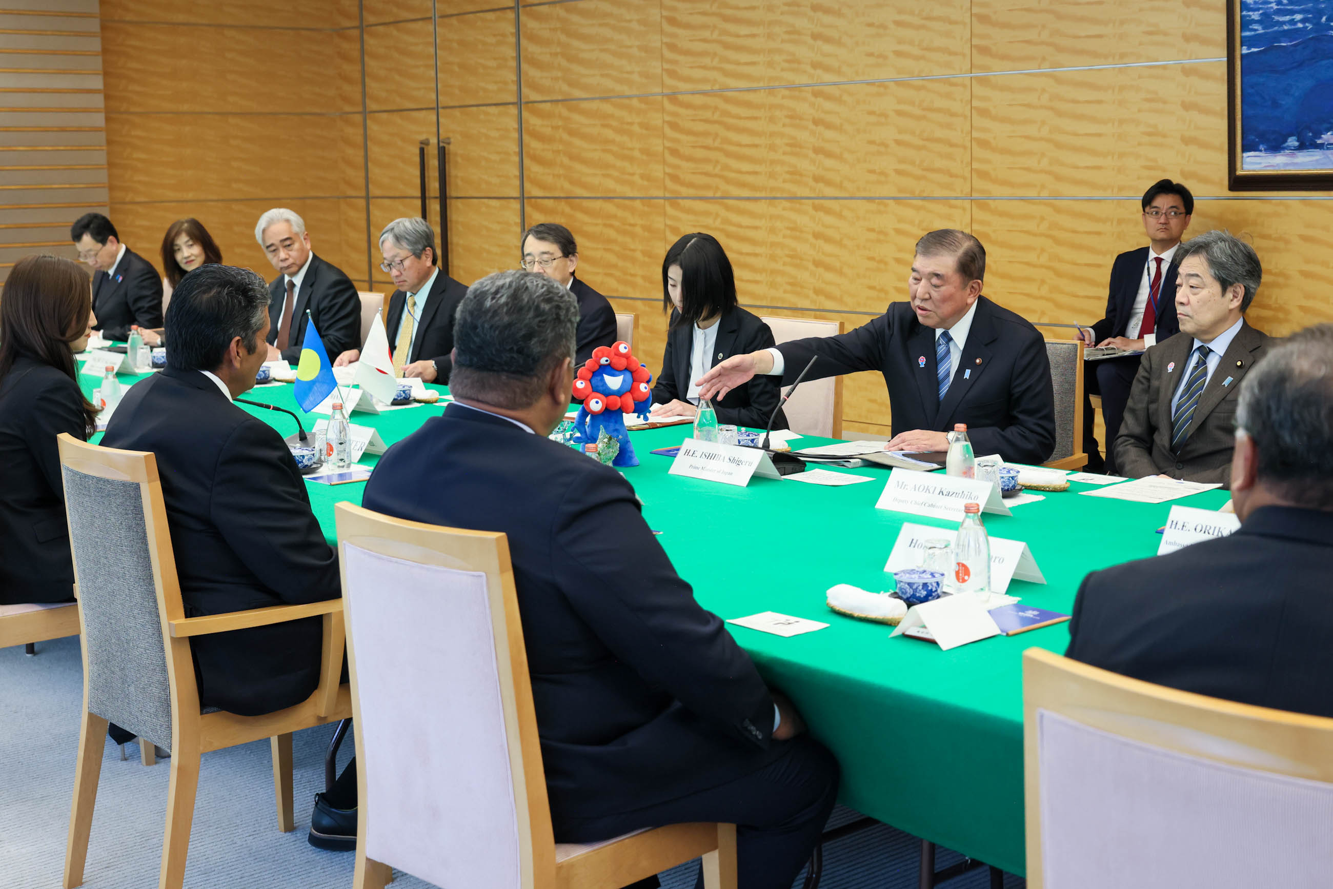 日本帕劳首脑会谈3