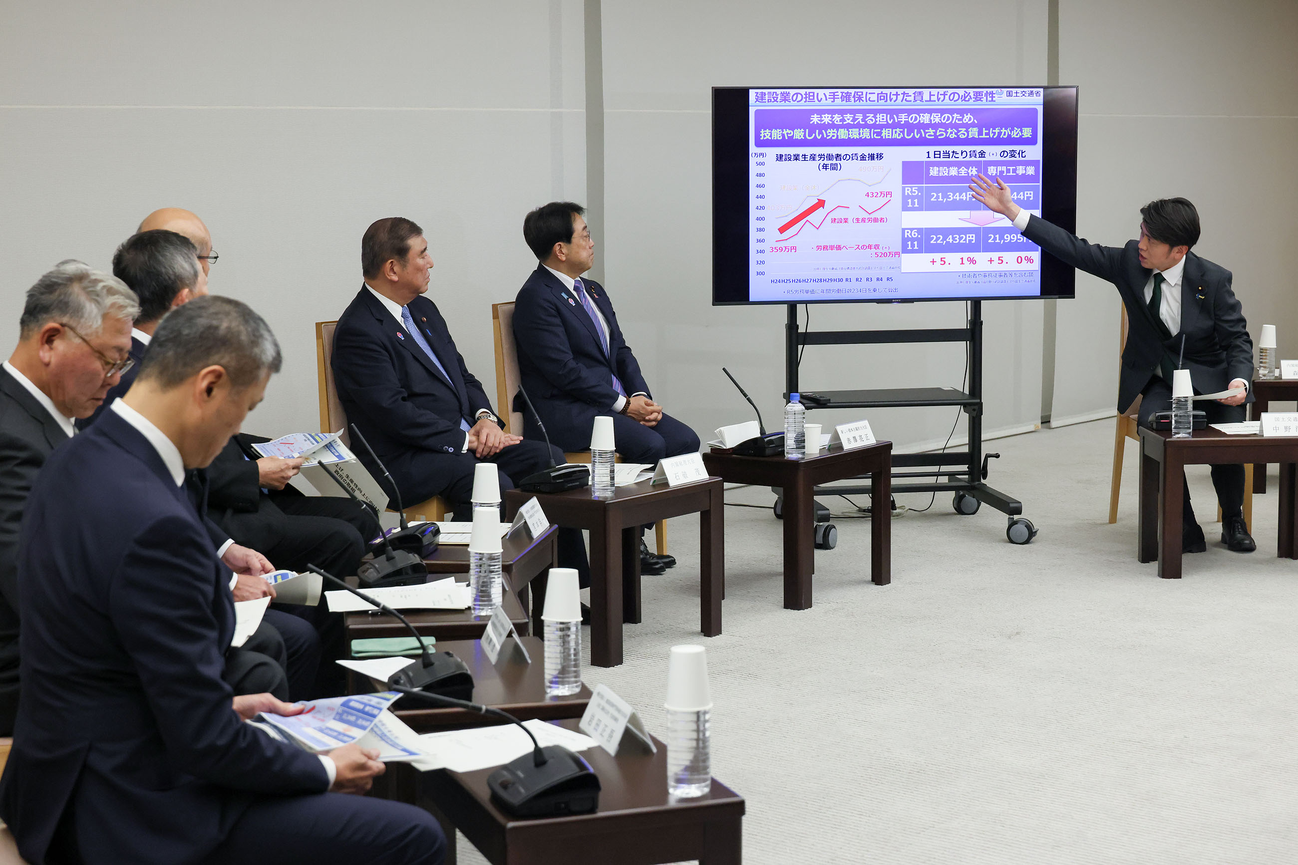 石破首相听取解释