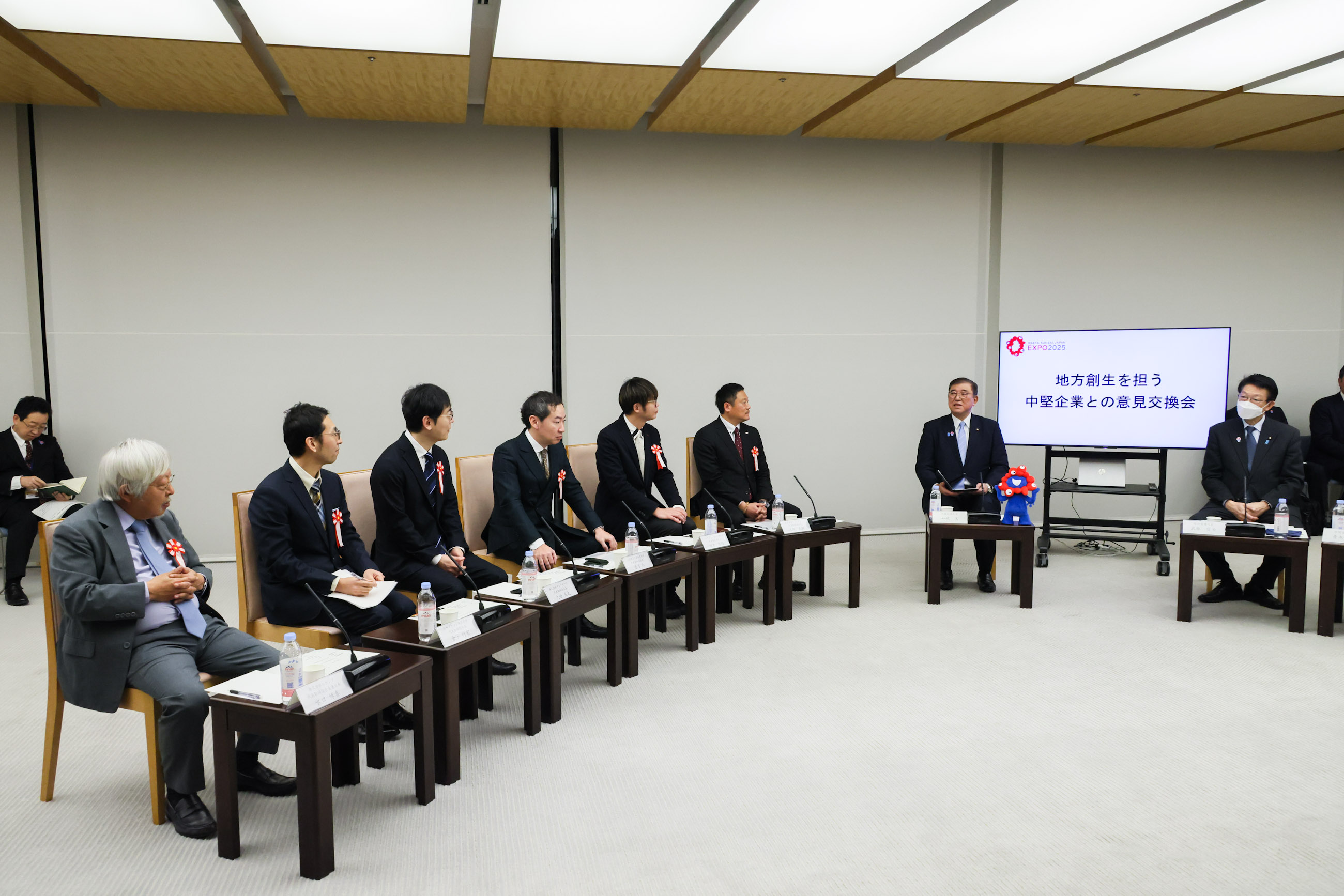 石破首相出席交流会2
