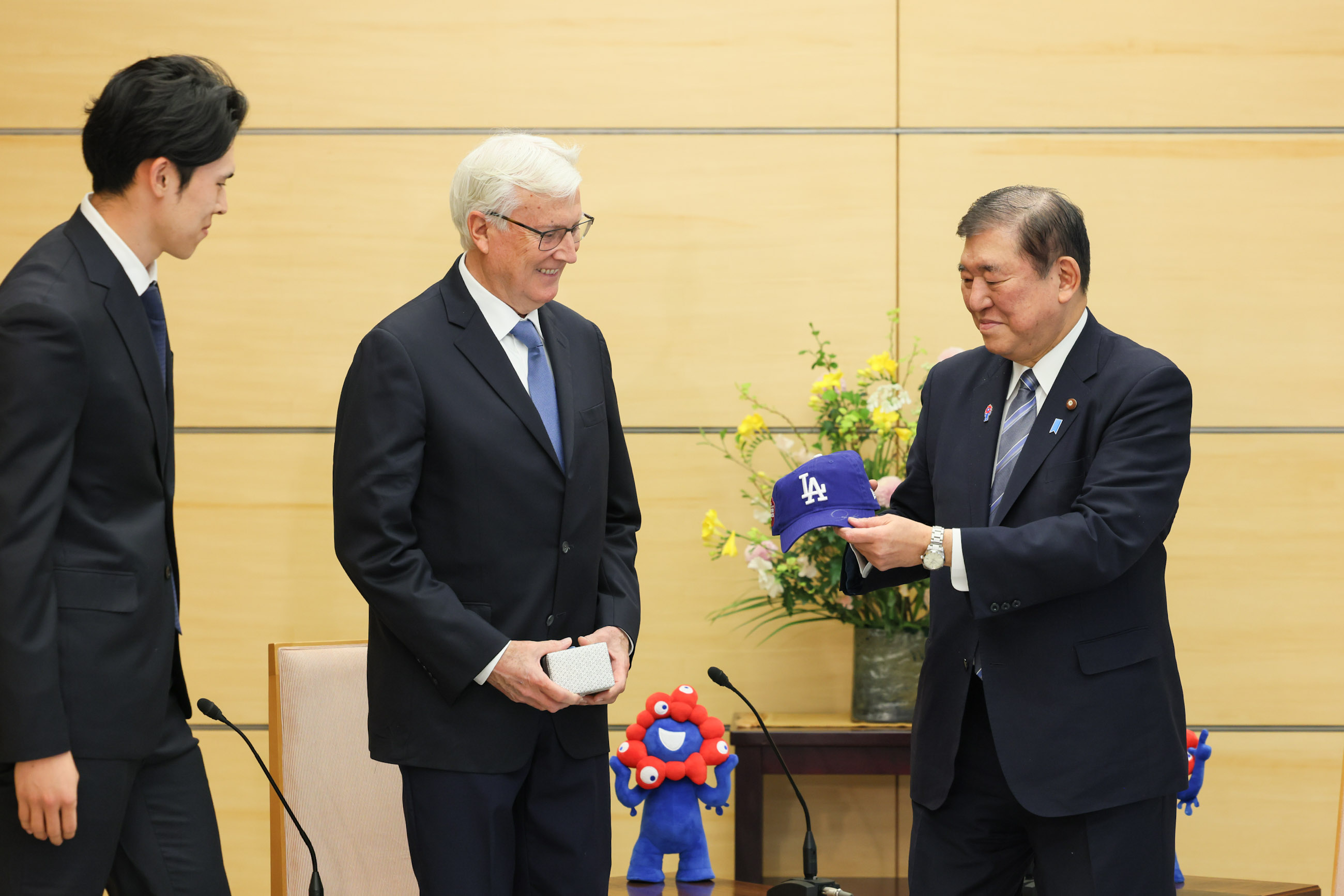 会见洛杉矶道奇队