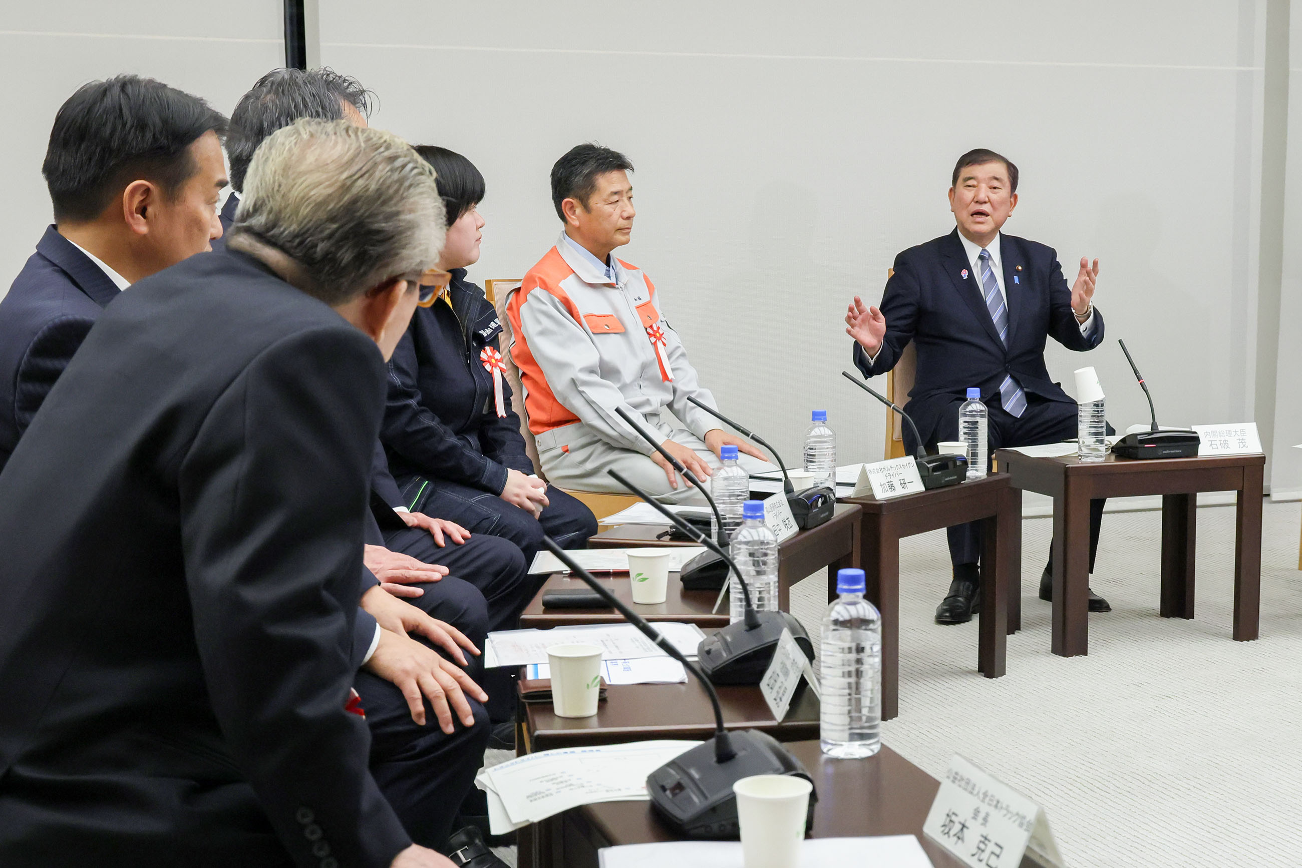 石破首相在座谈会发言2