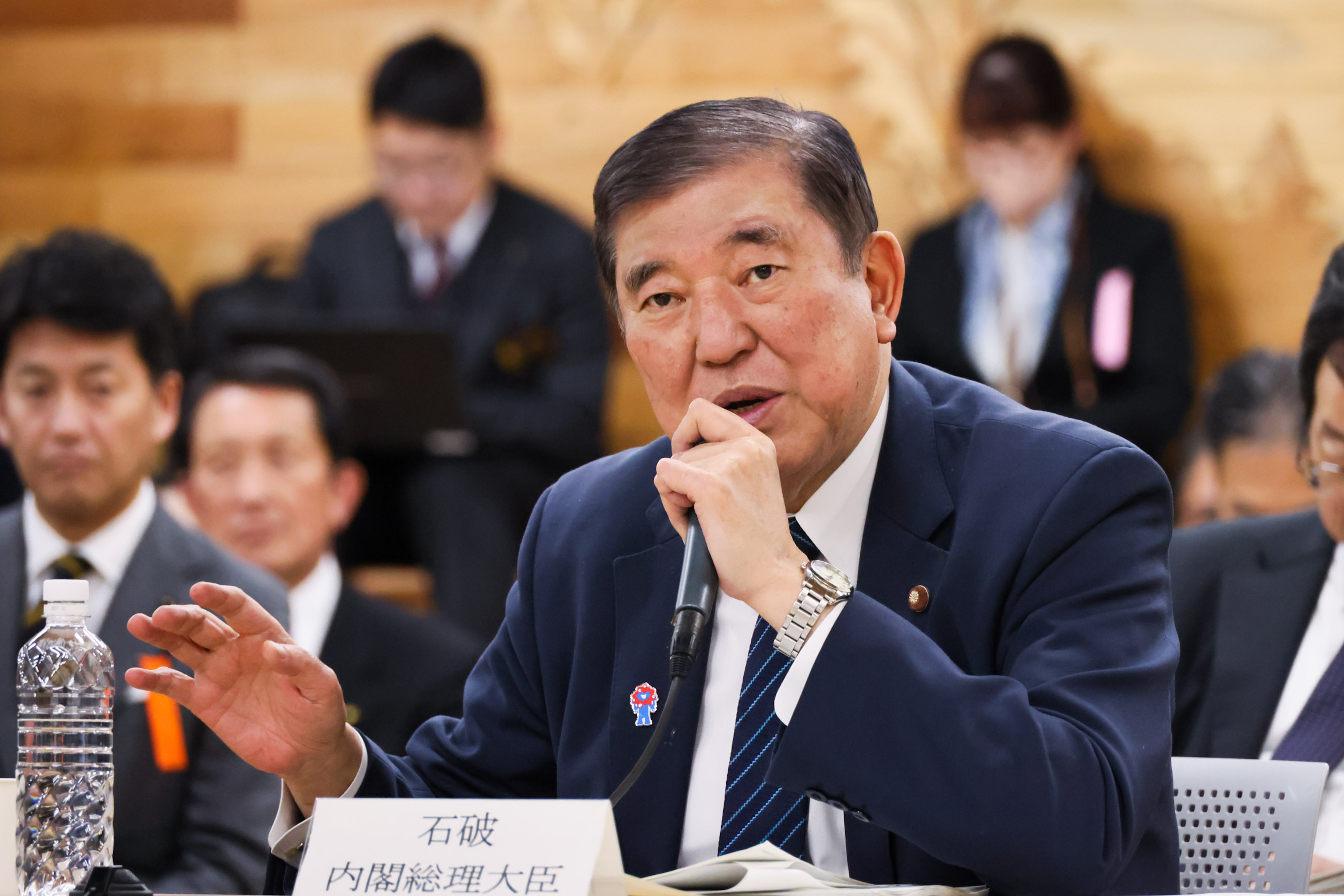 石破首相在会议发言1