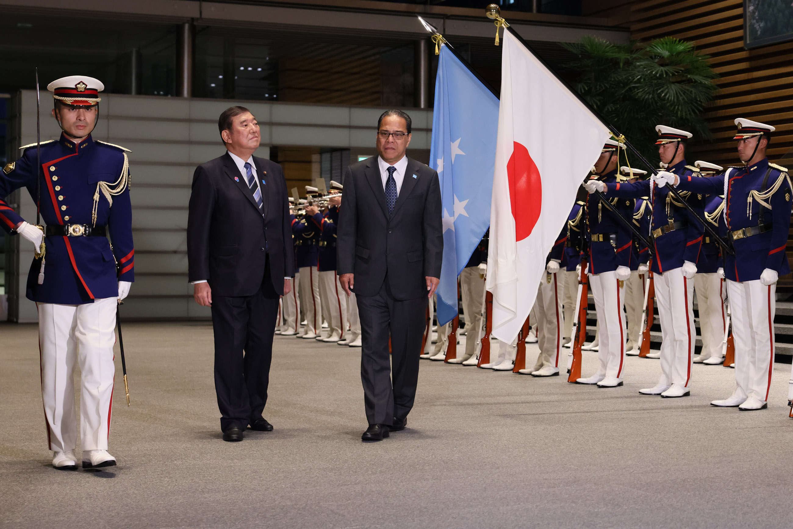 仪仗队的荣誉礼和迎宾仪式3