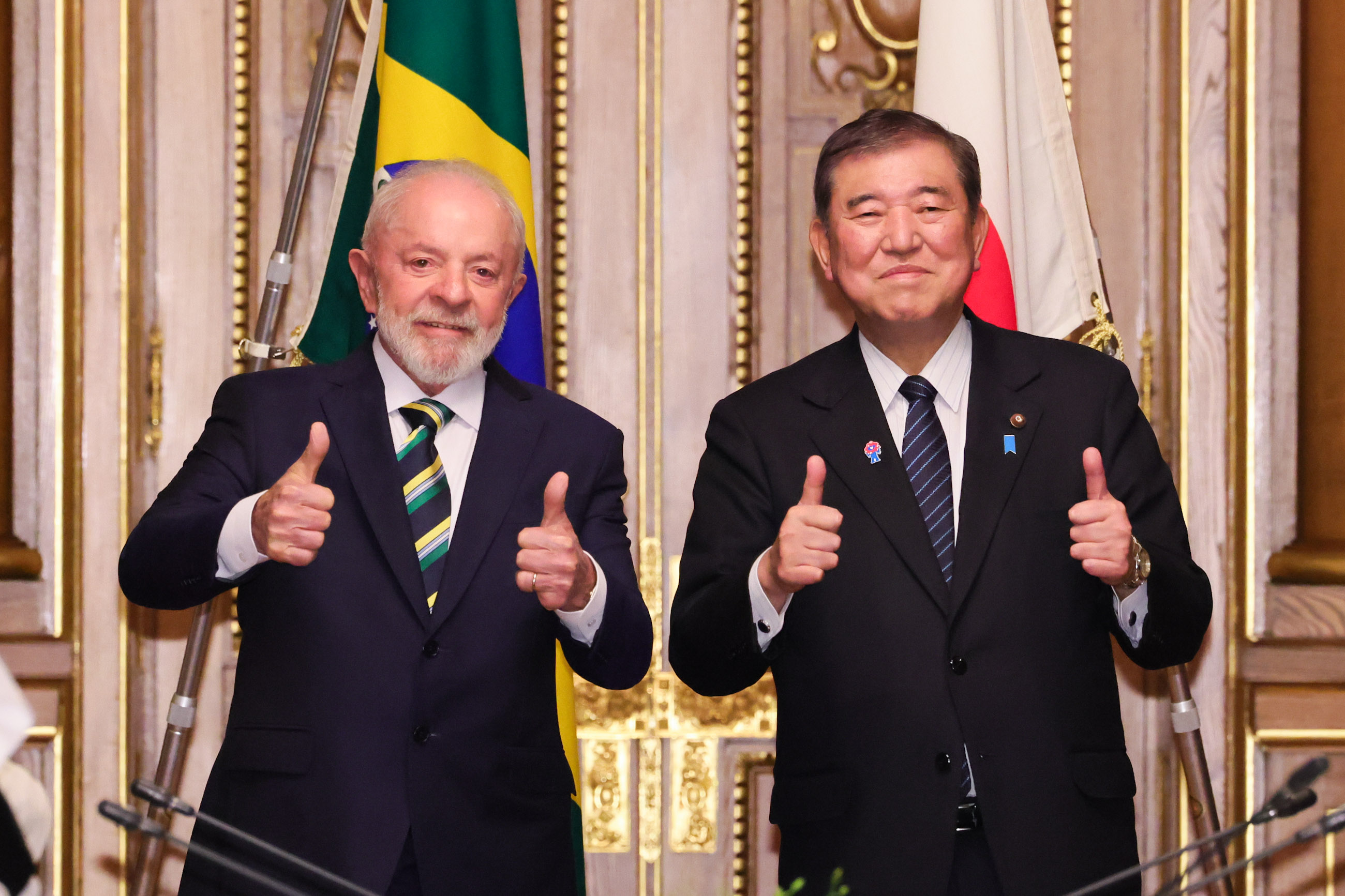 日本・巴西首脑会谈2