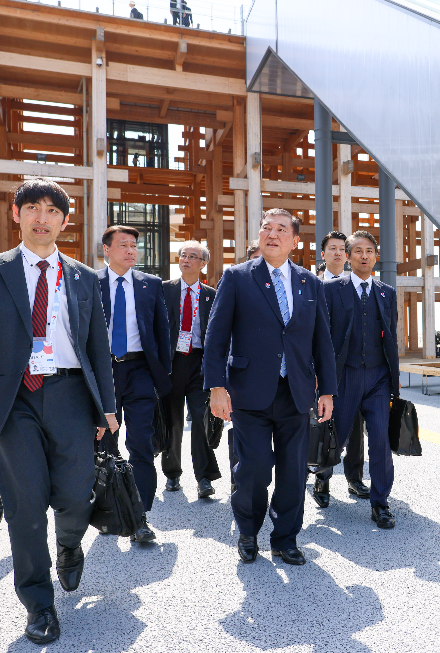 石破首相视察大阪・关西世博会会场3