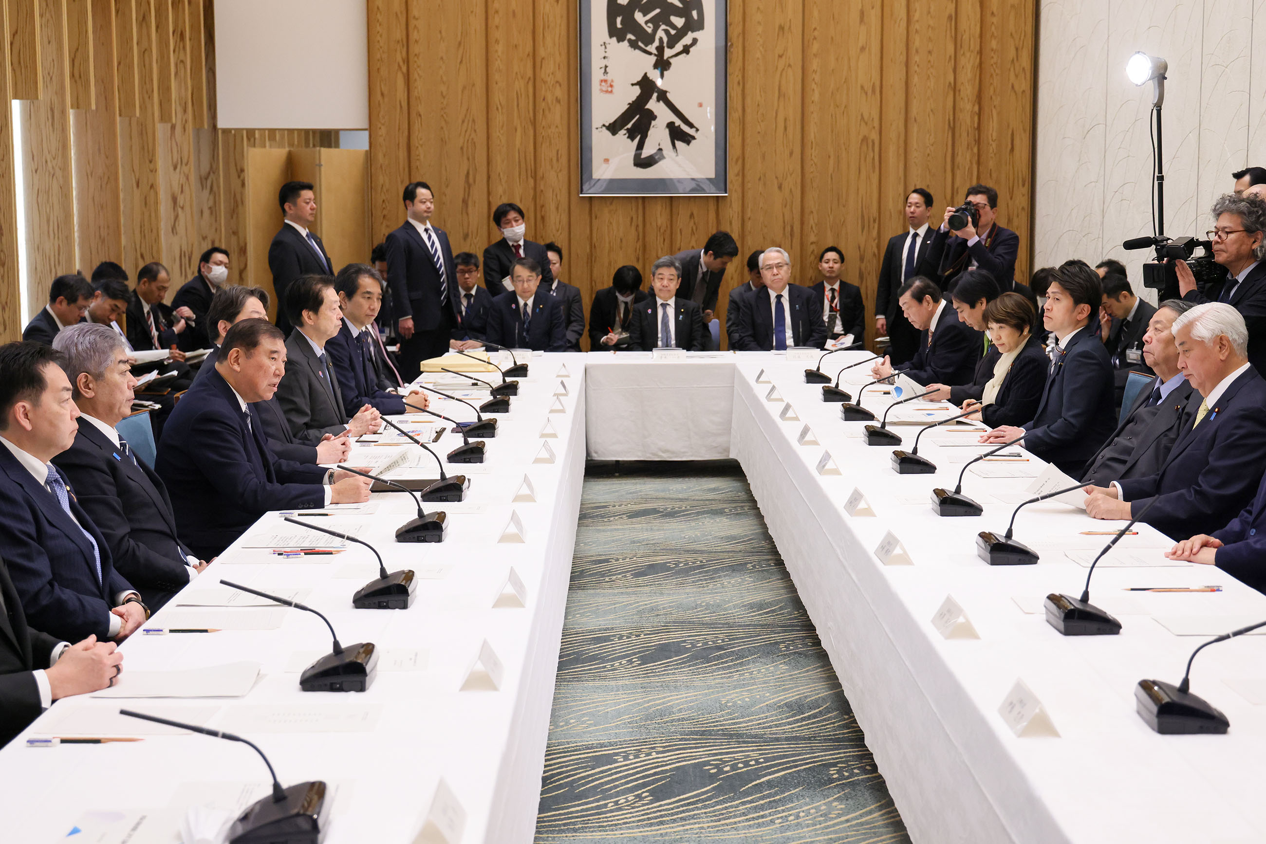 石破首相总结会议2