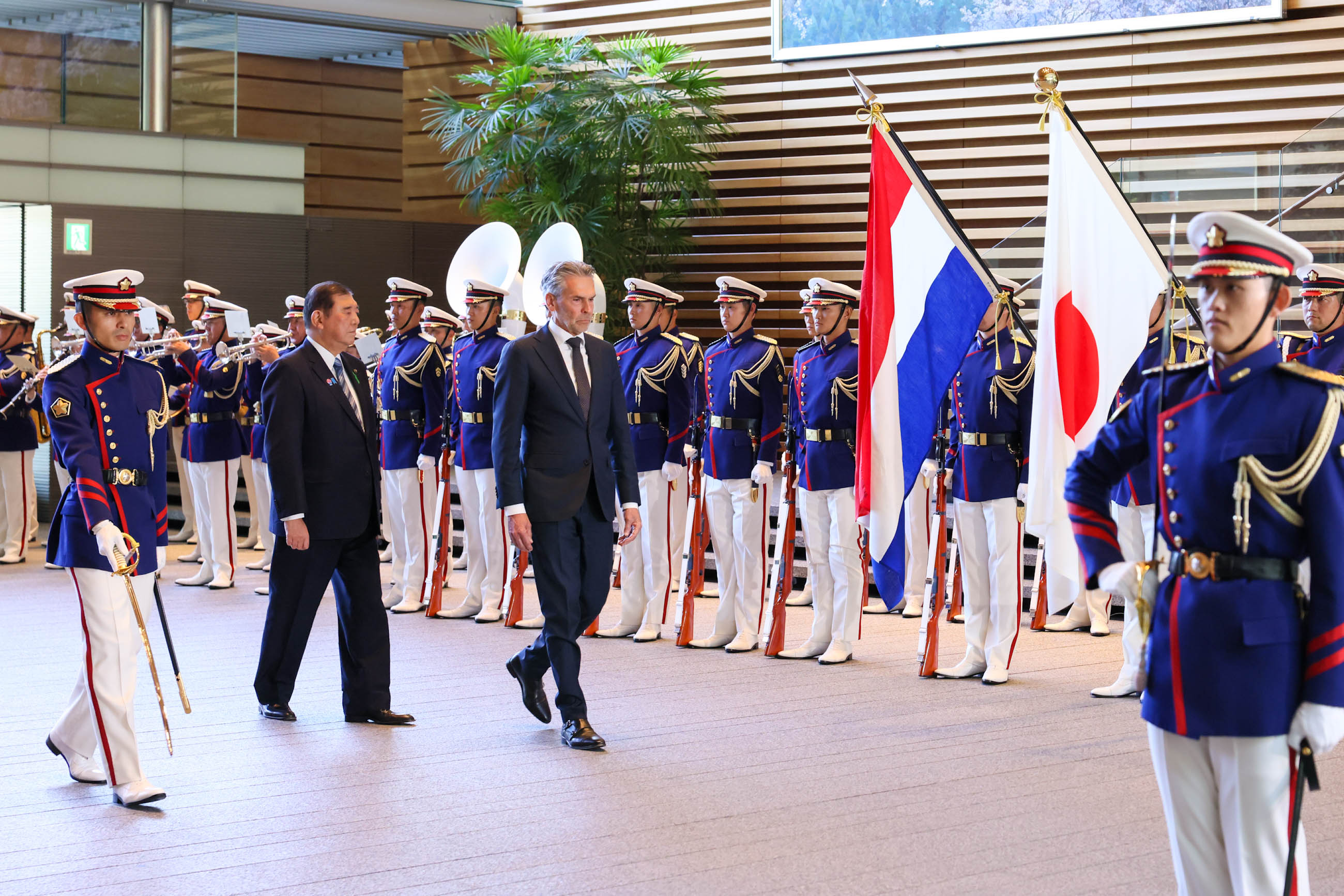 仪仗队的荣誉礼和迎宾仪式3