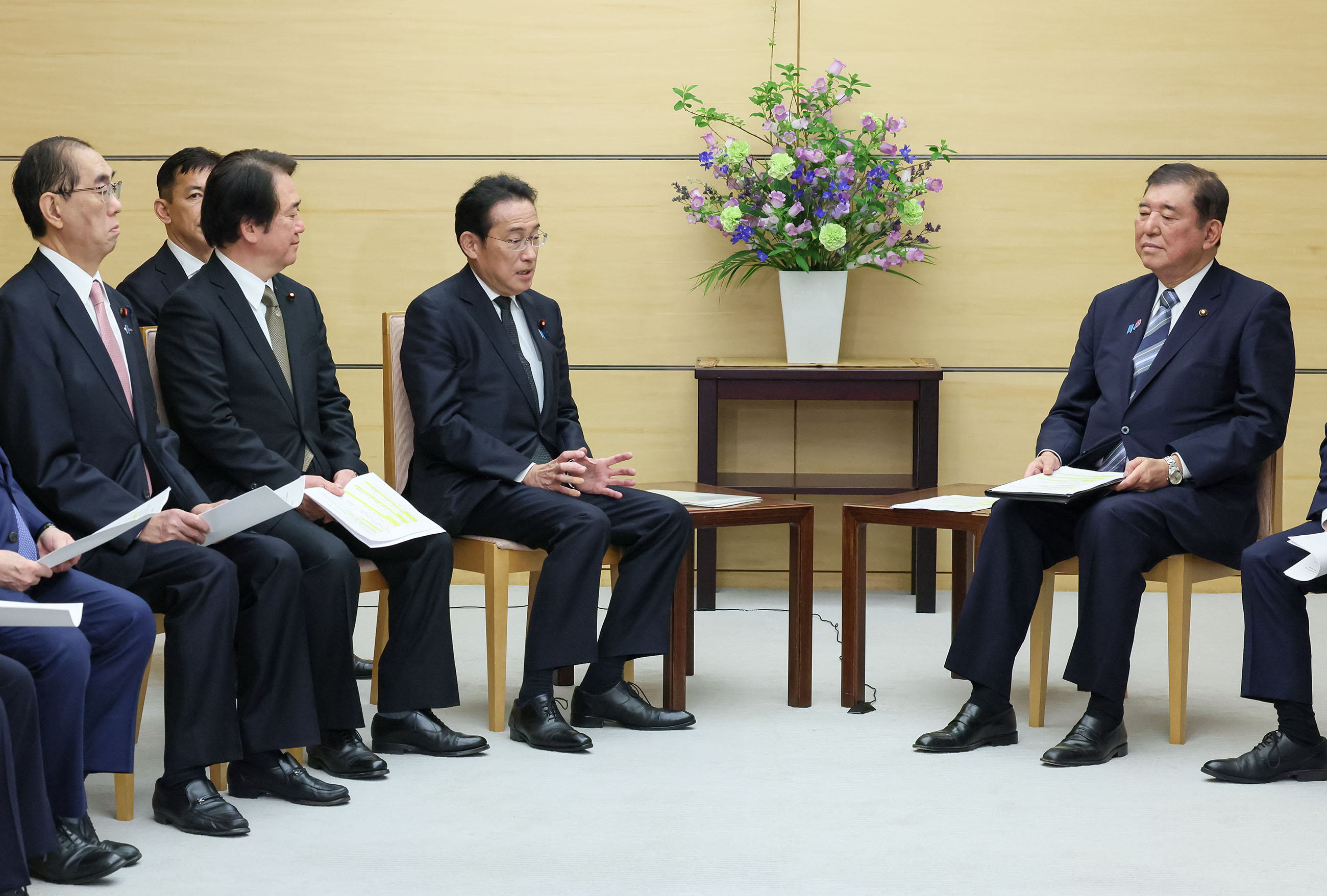 石破首相接受提议4