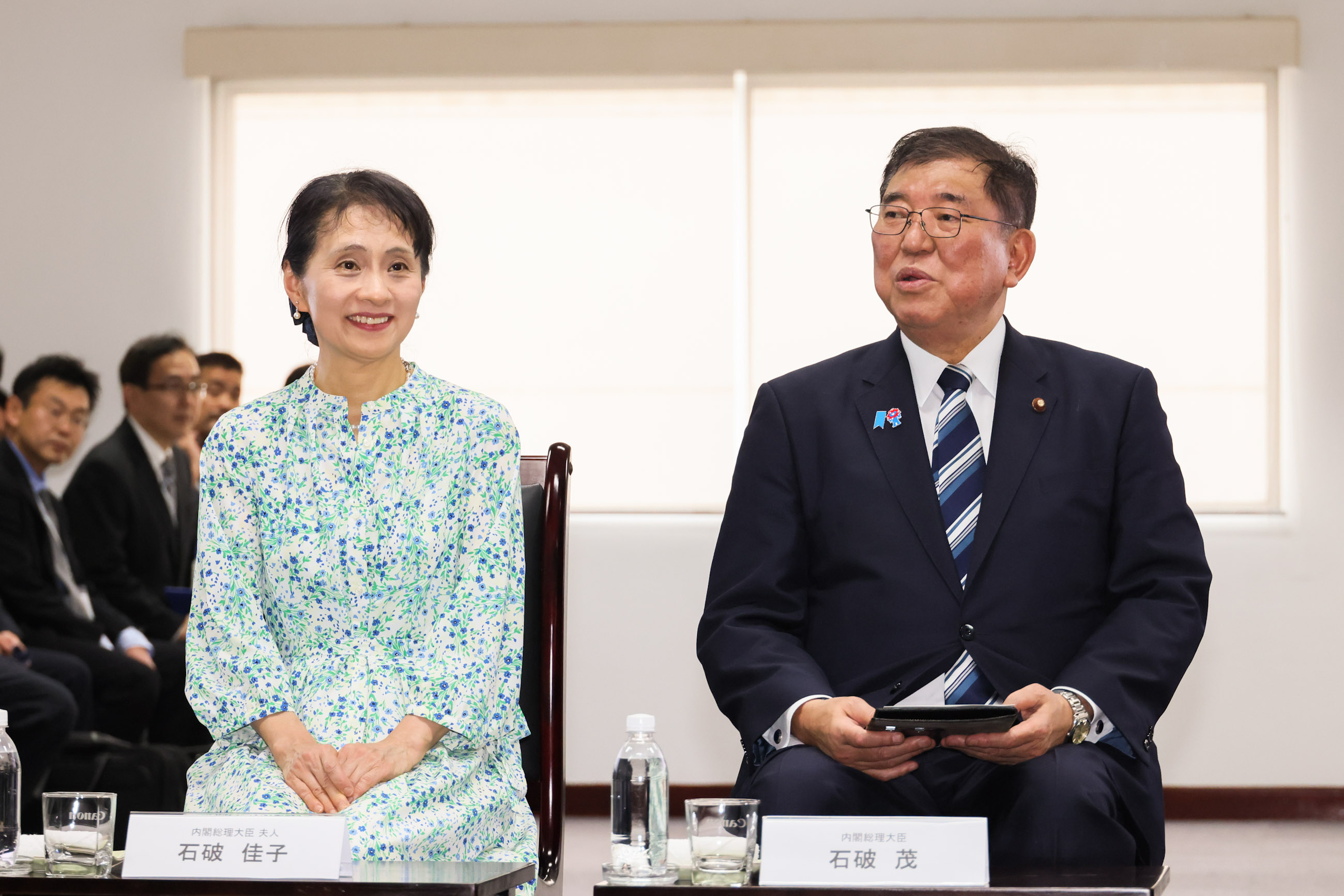 石破首相与越日资企业代表等召开座谈会1