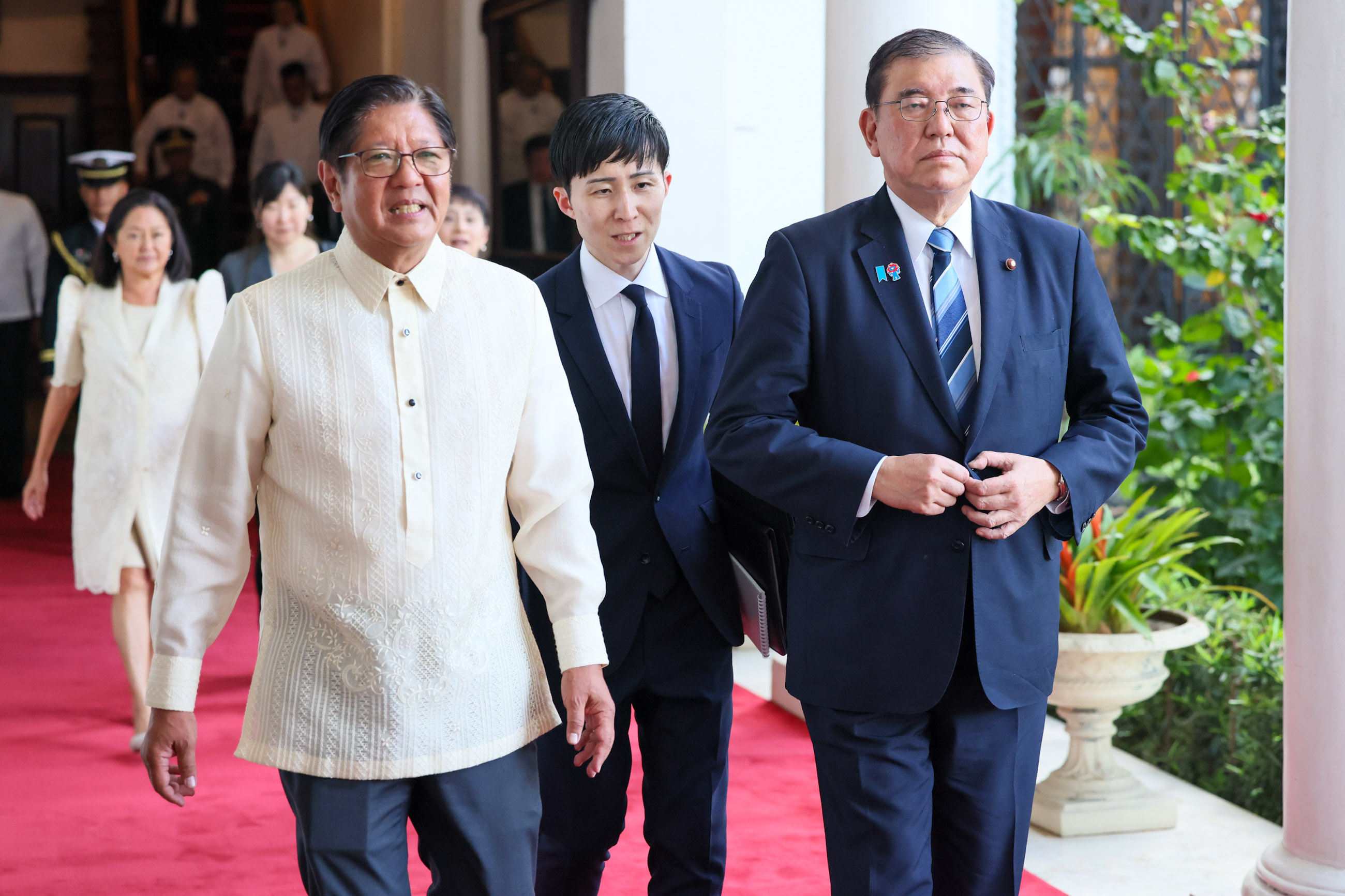 马拉卡南宫的欢迎仪式4