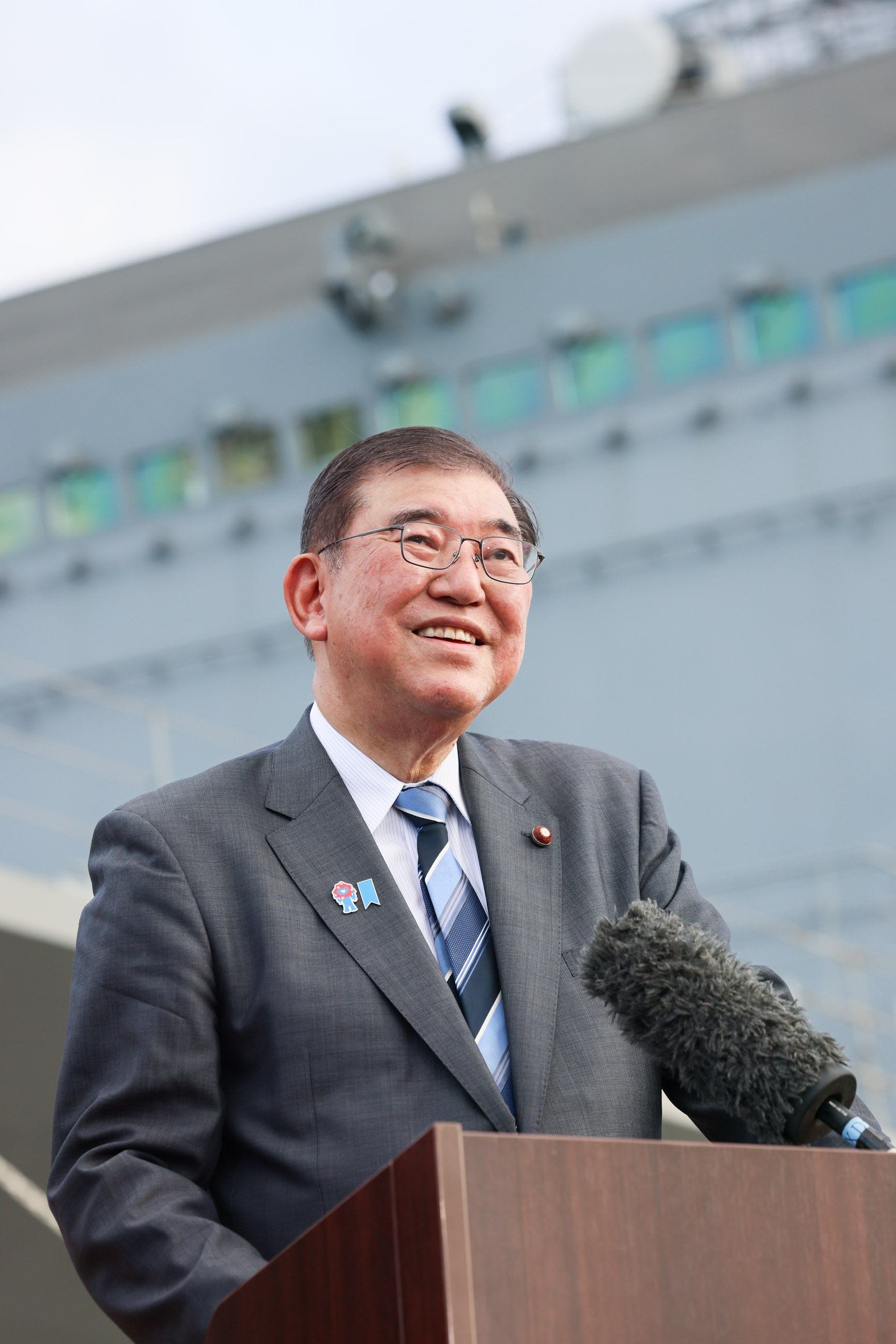 石破首相举行记者会3