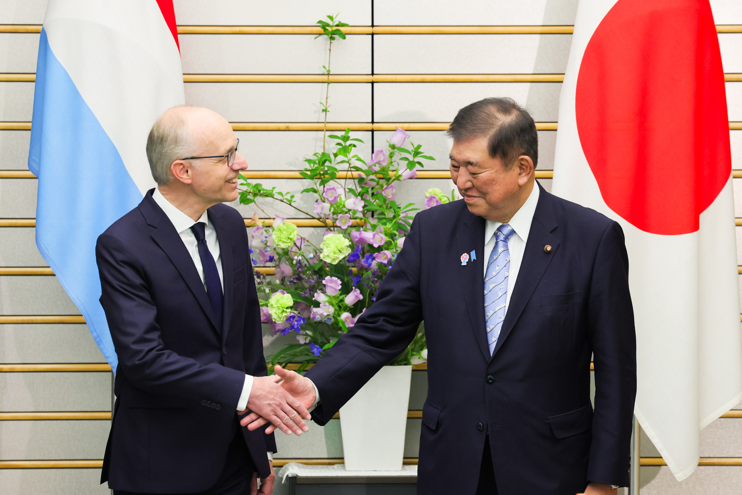 日本卢森堡首脑会谈2