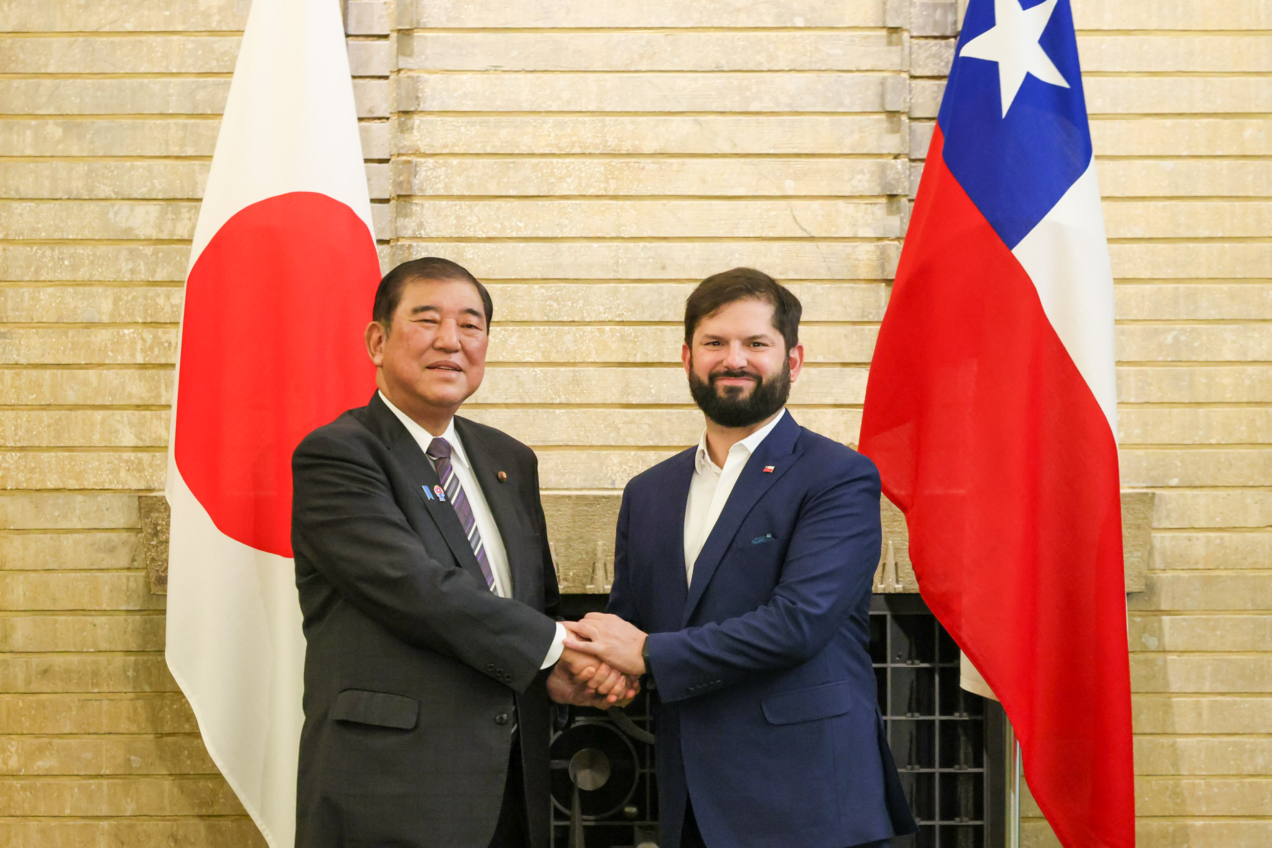 举行日本智利首脑会谈