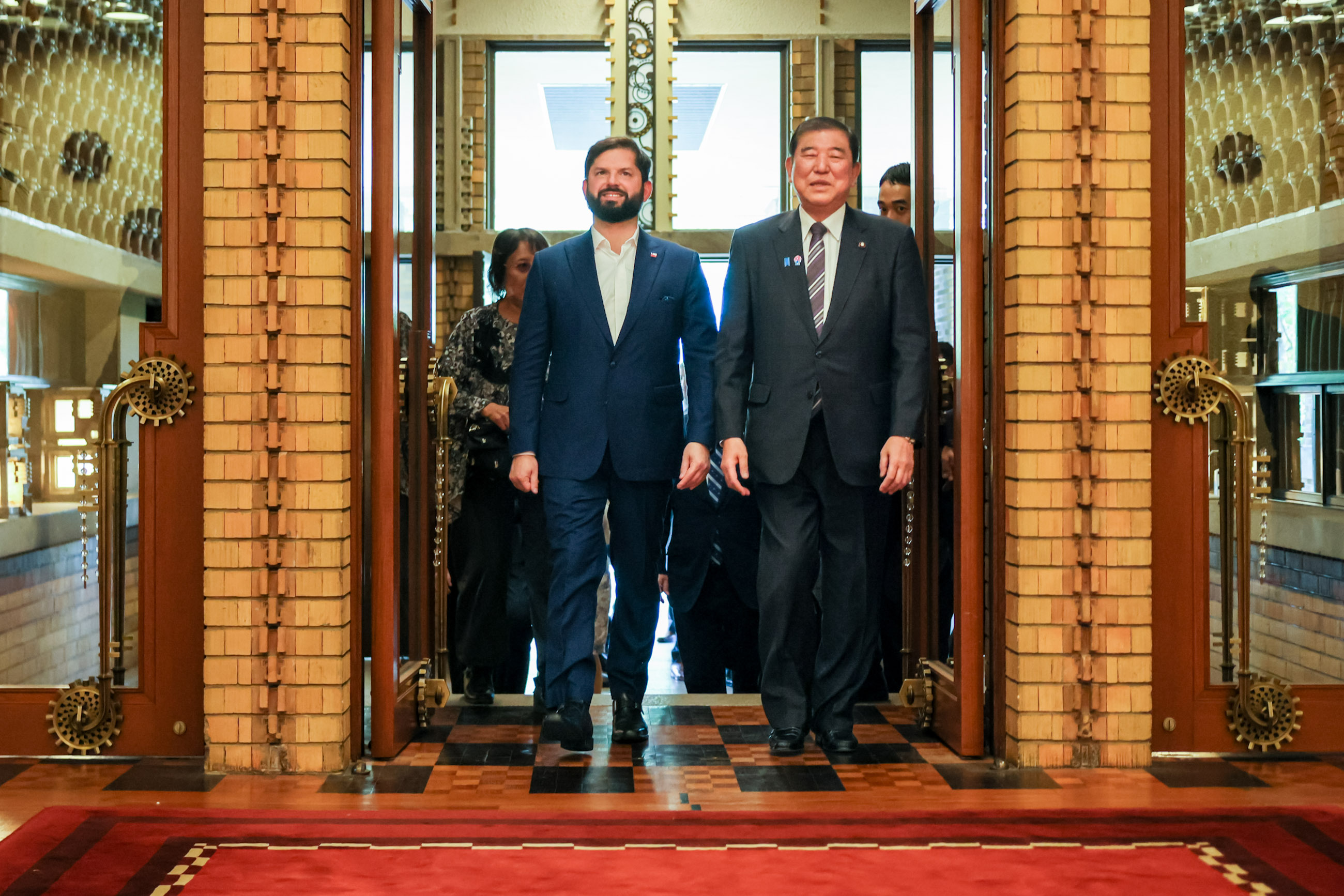 日本智利首脑会谈3