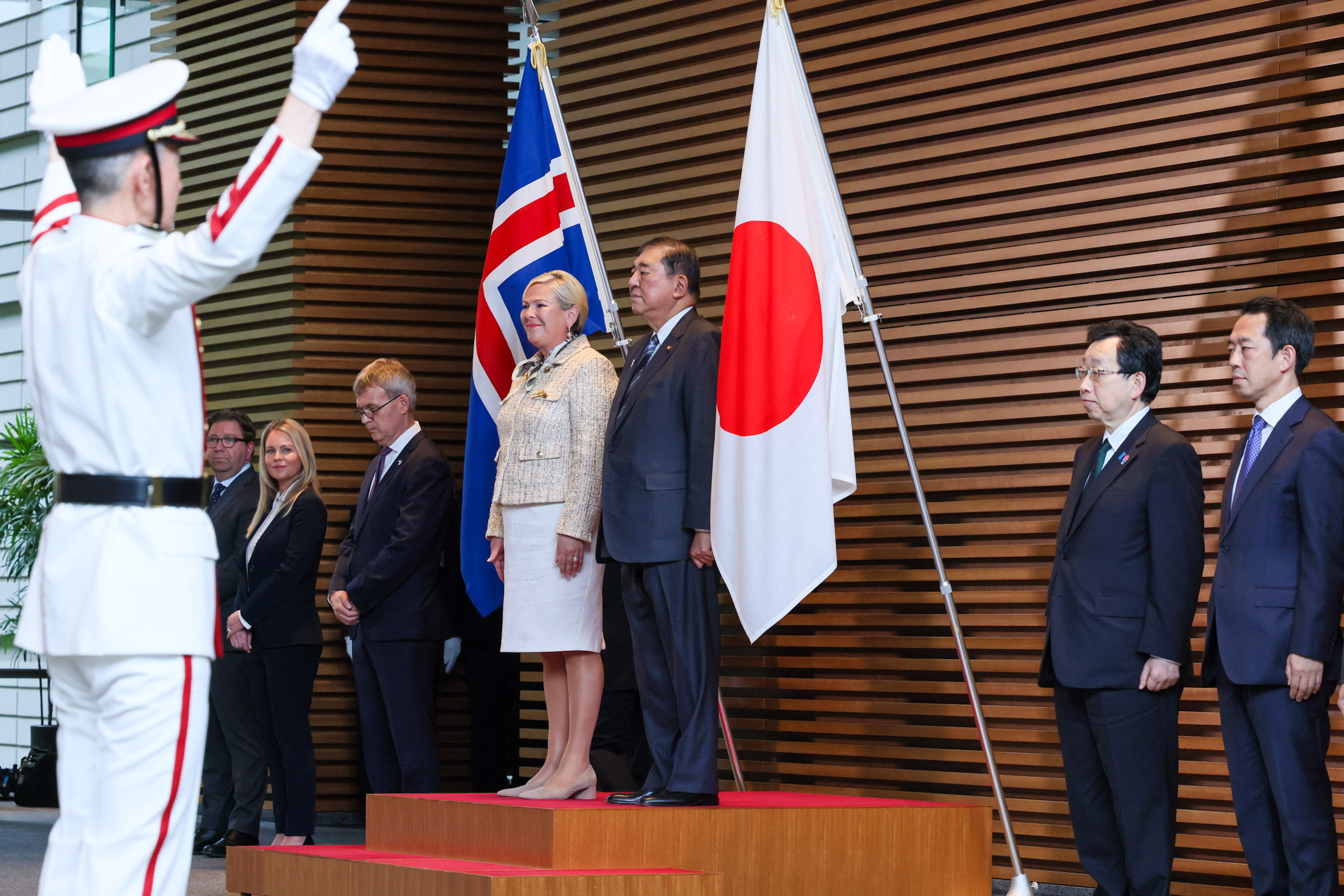 仪仗队的荣誉礼和迎宾仪式1