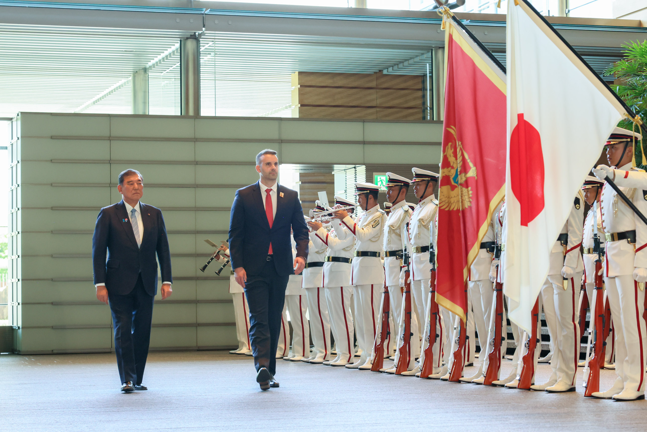 仪仗队的荣誉礼和迎宾仪式3