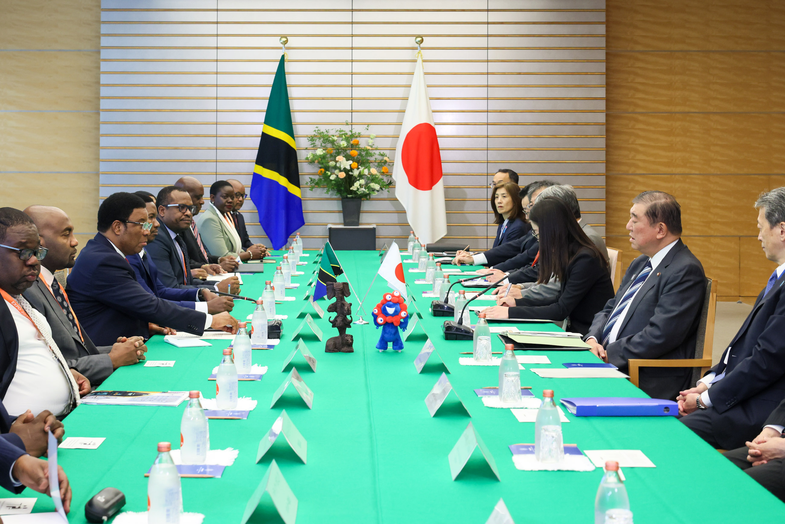 日本坦桑尼亚首脑会谈4