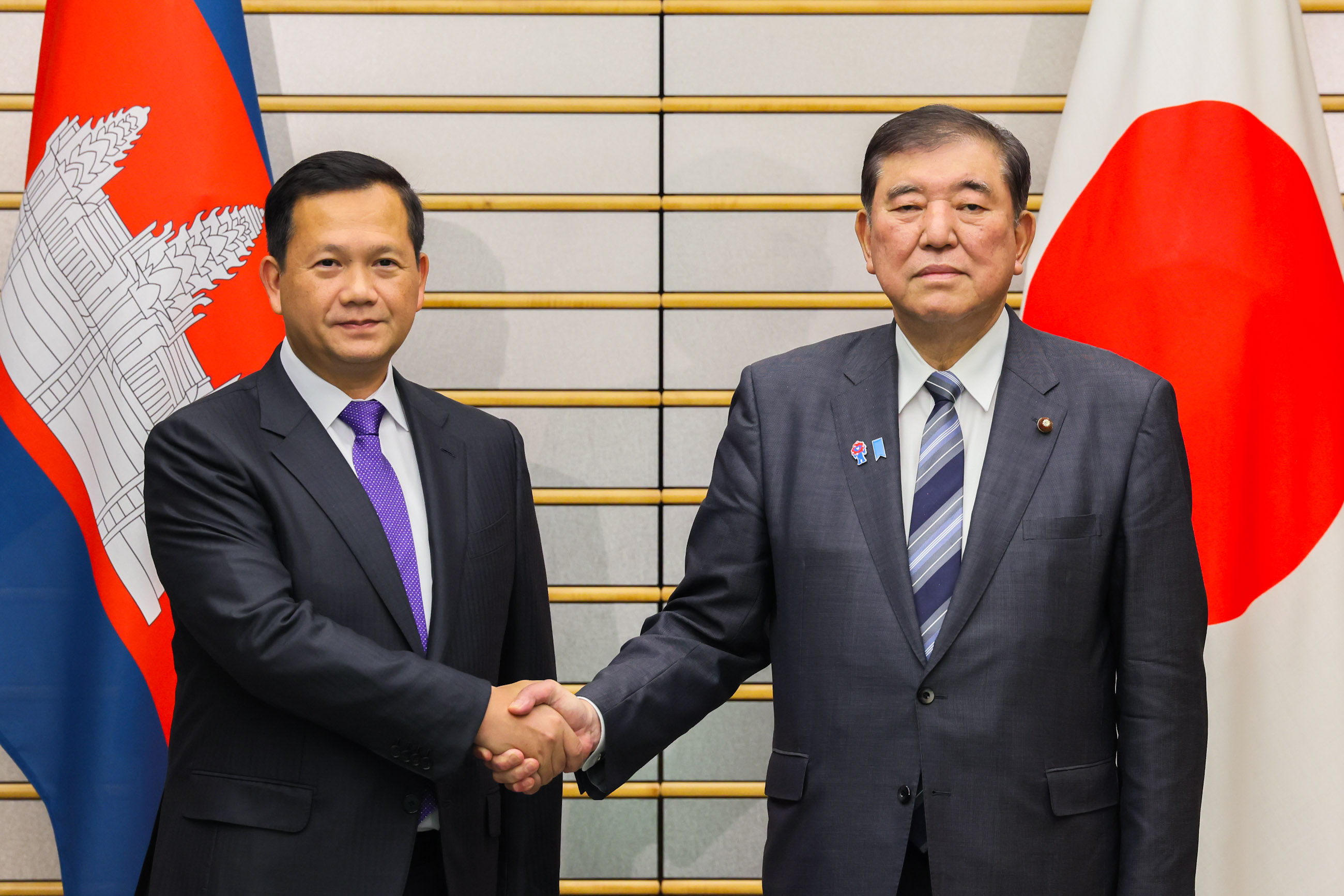 日本柬埔寨首脑会谈1