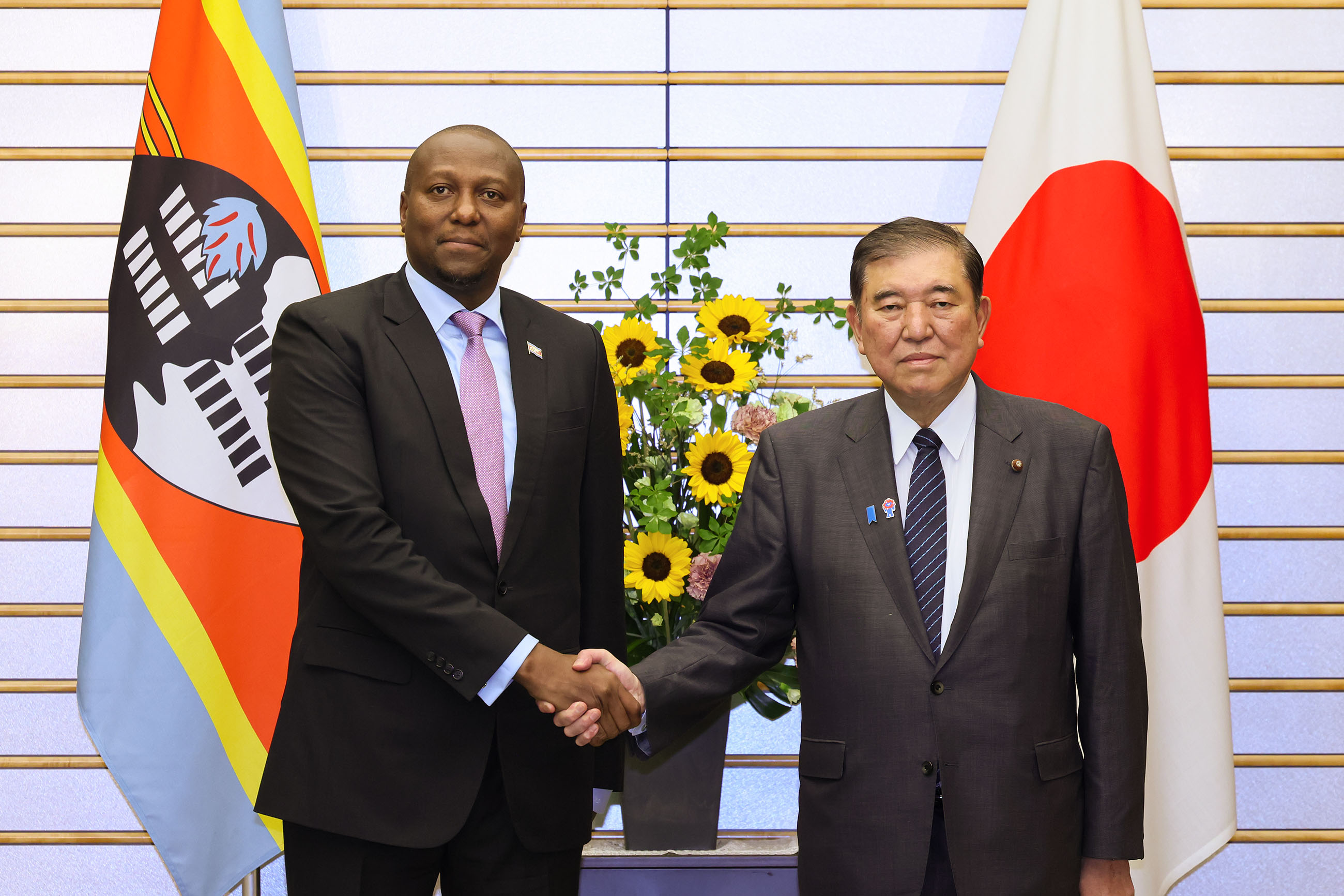 日本斯威士兰首脑会谈2