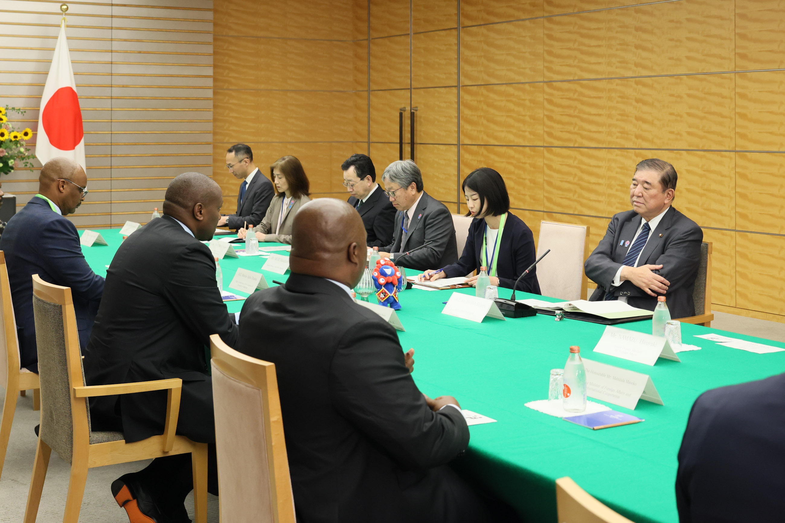 日本斯威士兰首脑会谈4