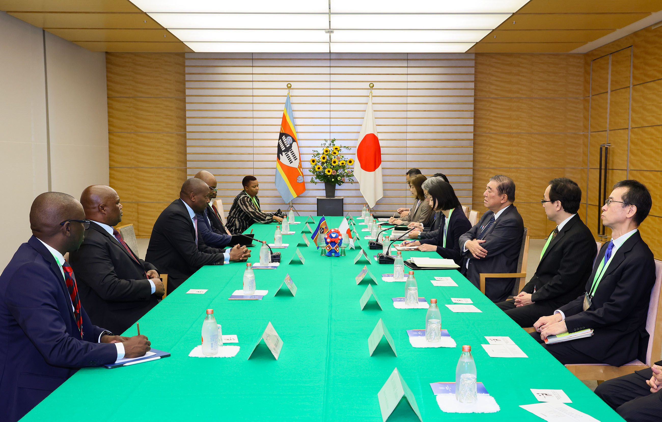 日本斯威士兰首脑会谈5