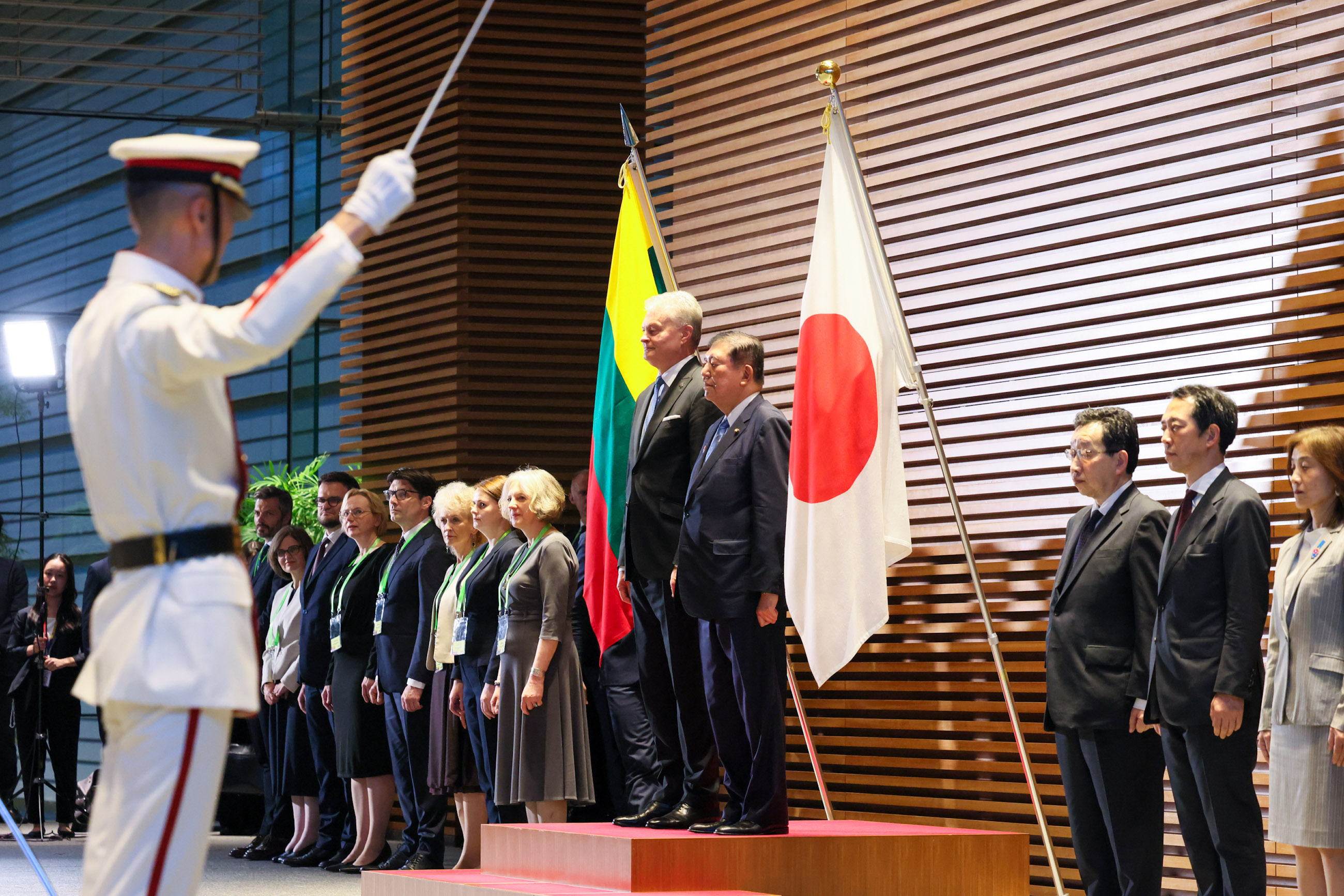 仪仗队的荣誉礼和迎宾仪式1