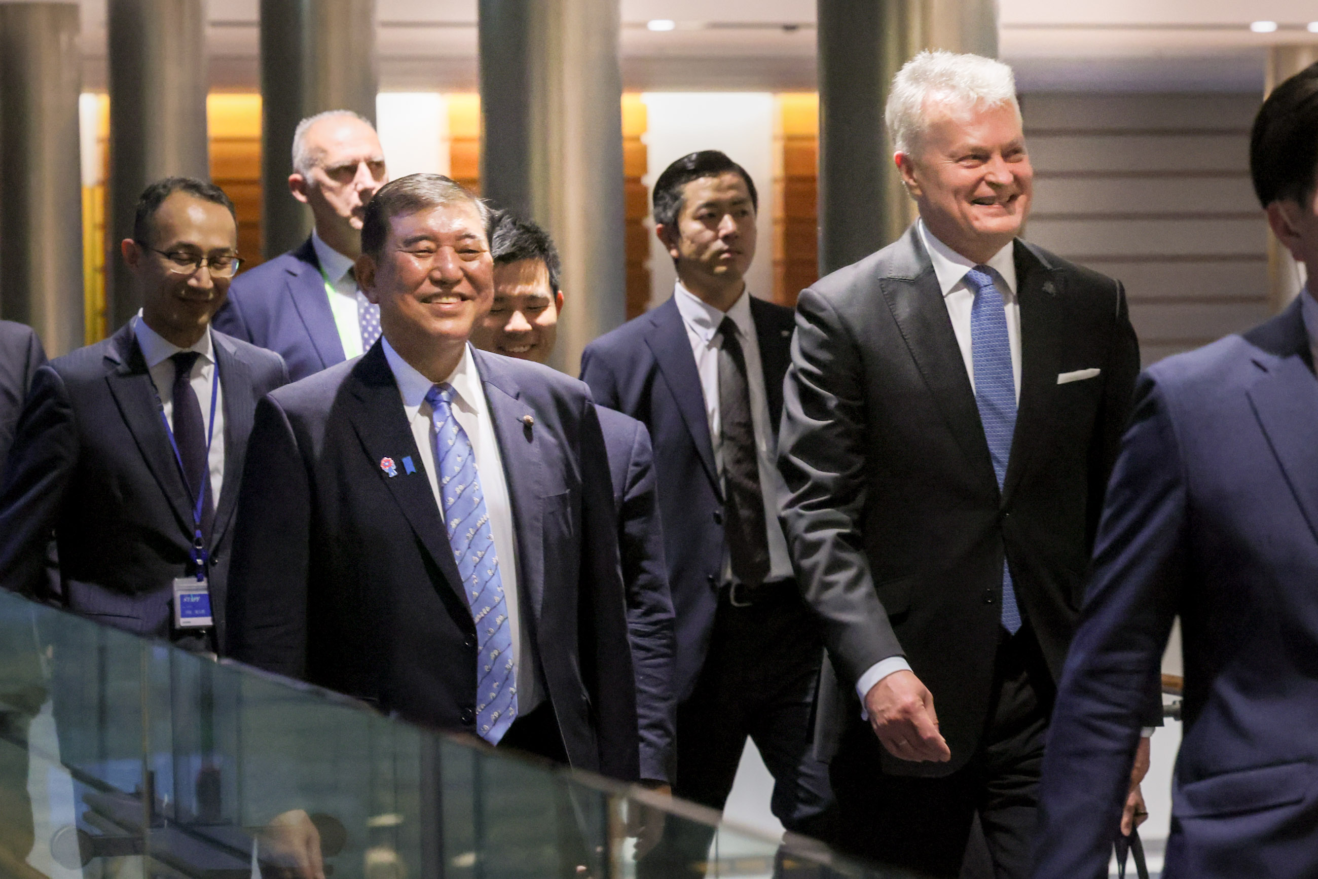 石破首相出席会谈