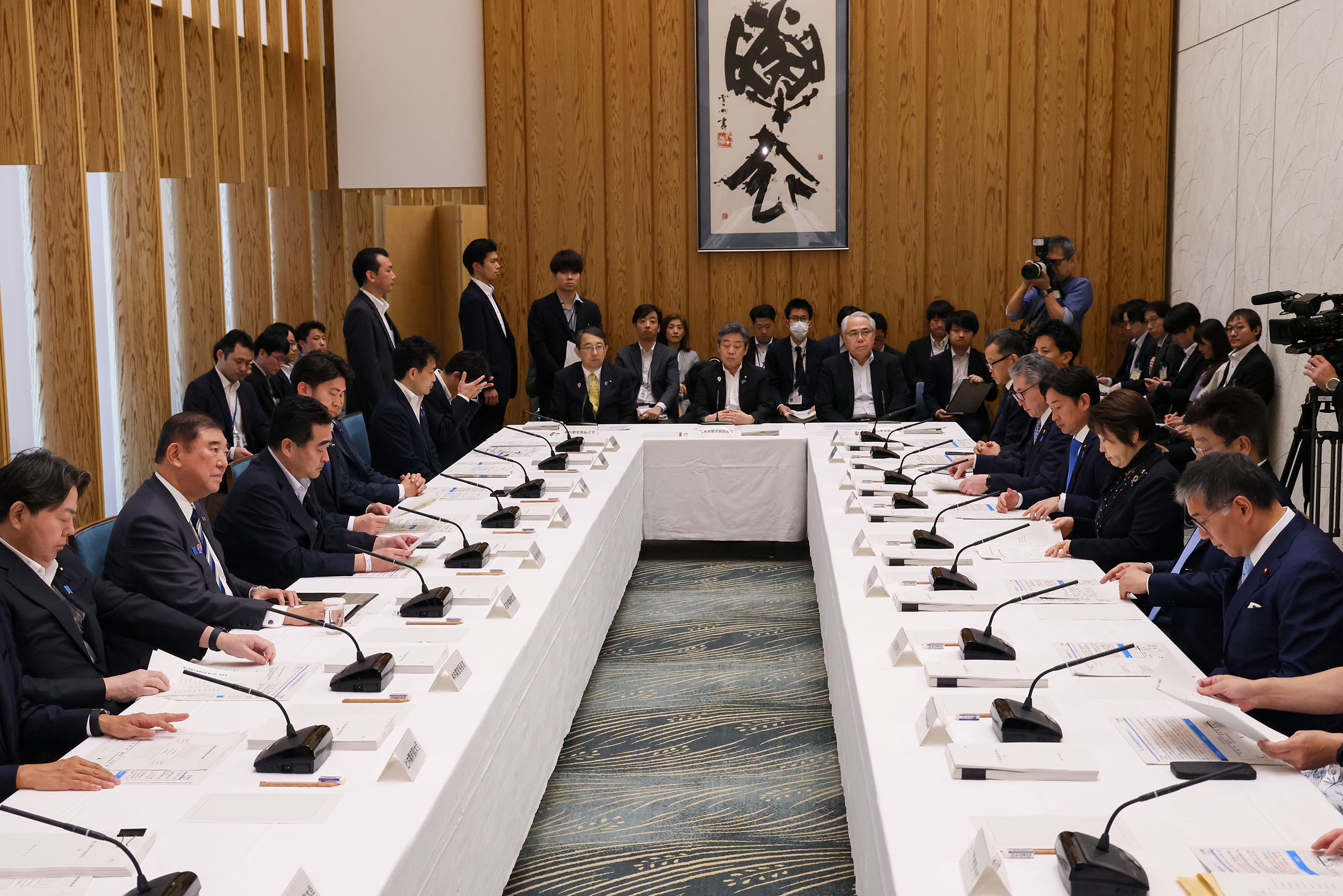 石破首相总结会议2