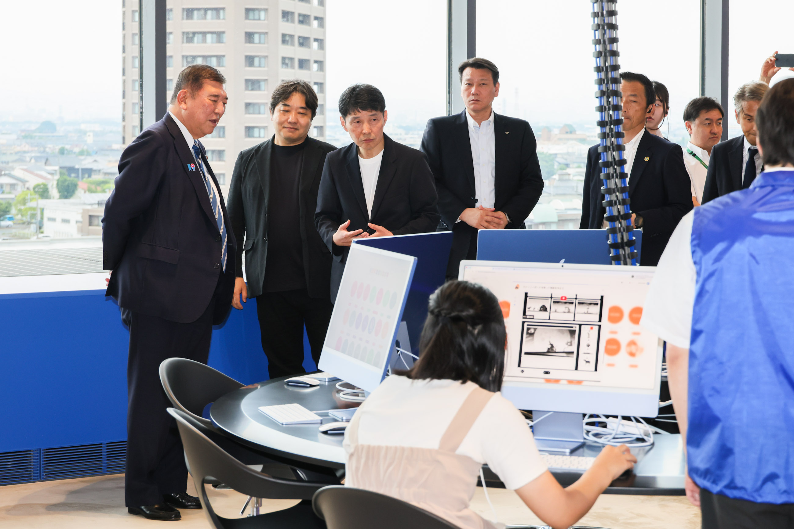 石破首相视察TUMO Gunma3