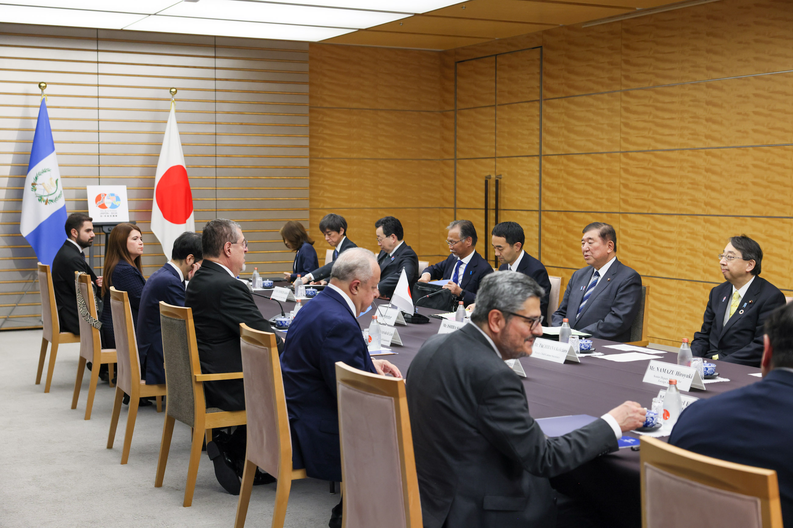 日本危地马拉首脑会谈5
