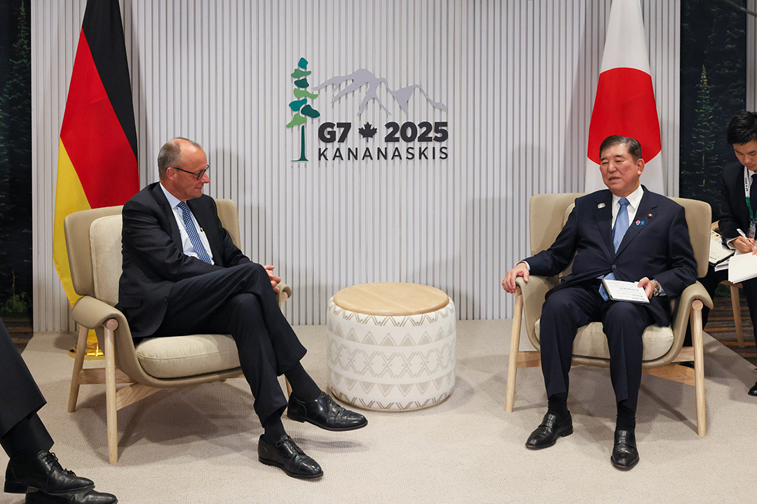 日本德国首脑会谈2