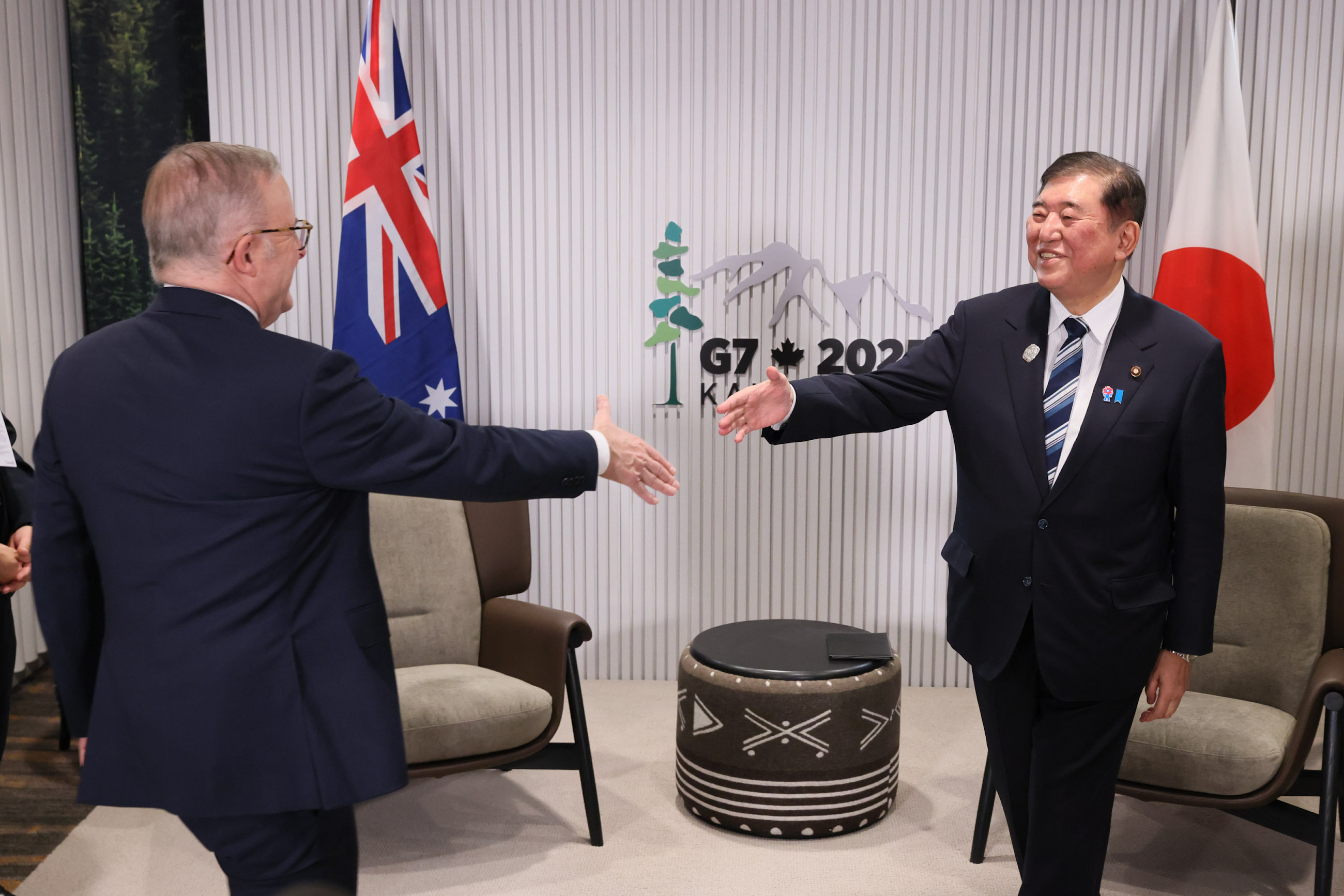 日本澳大利亚首脑会谈1