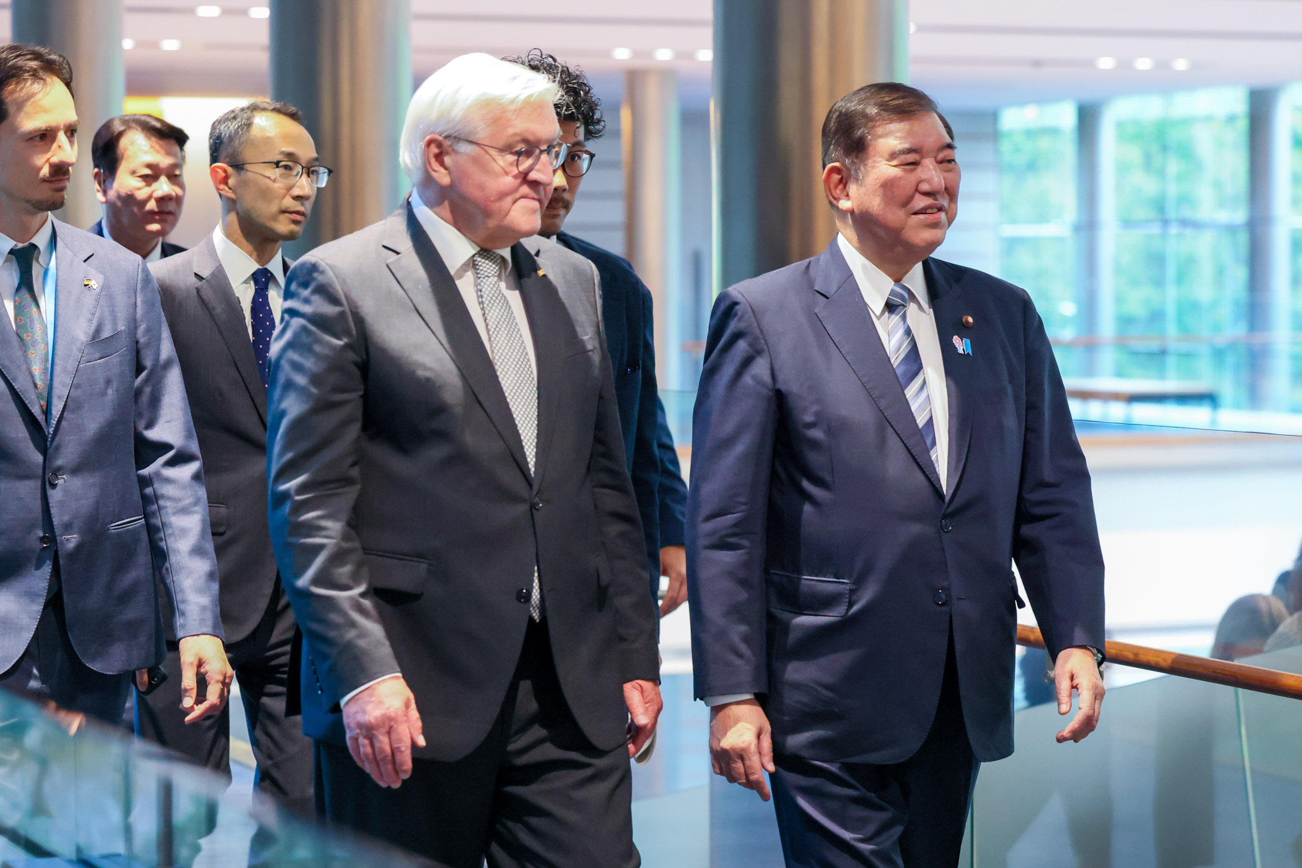 石破首相出席会谈